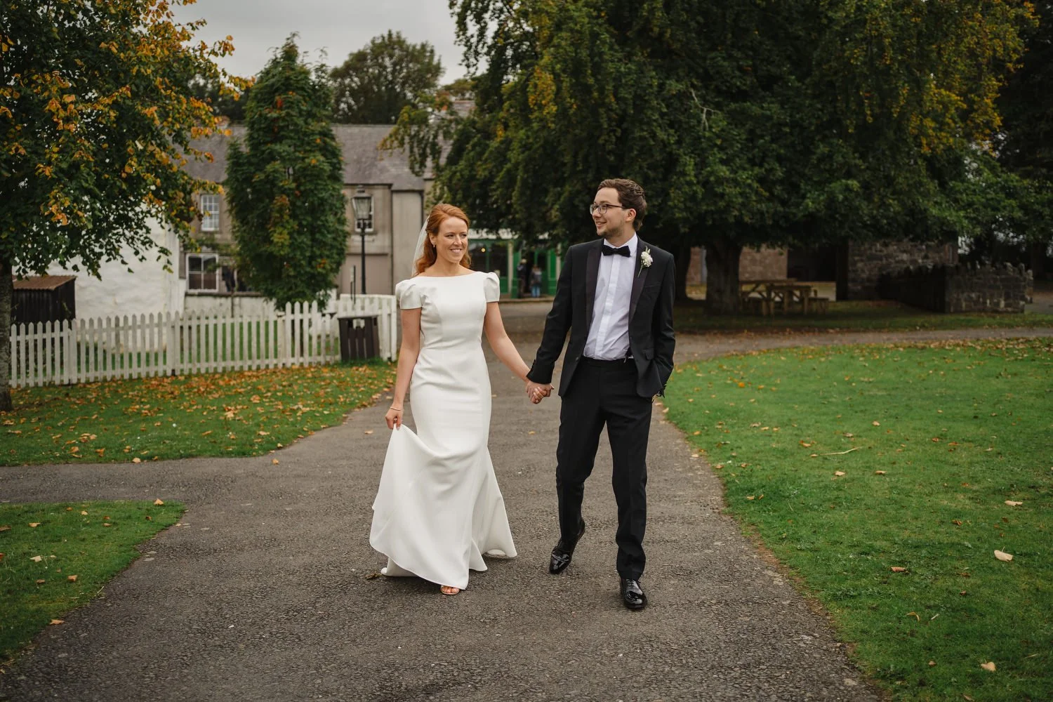  Anna and JoshÕs gorgeous Autumn wedding in Omagh Meeting House at Cultra, with photos afterwards in the Ulster Folk and Transport Museum. The reception was in Cultra House with sparklers, sax and shenanigans! 