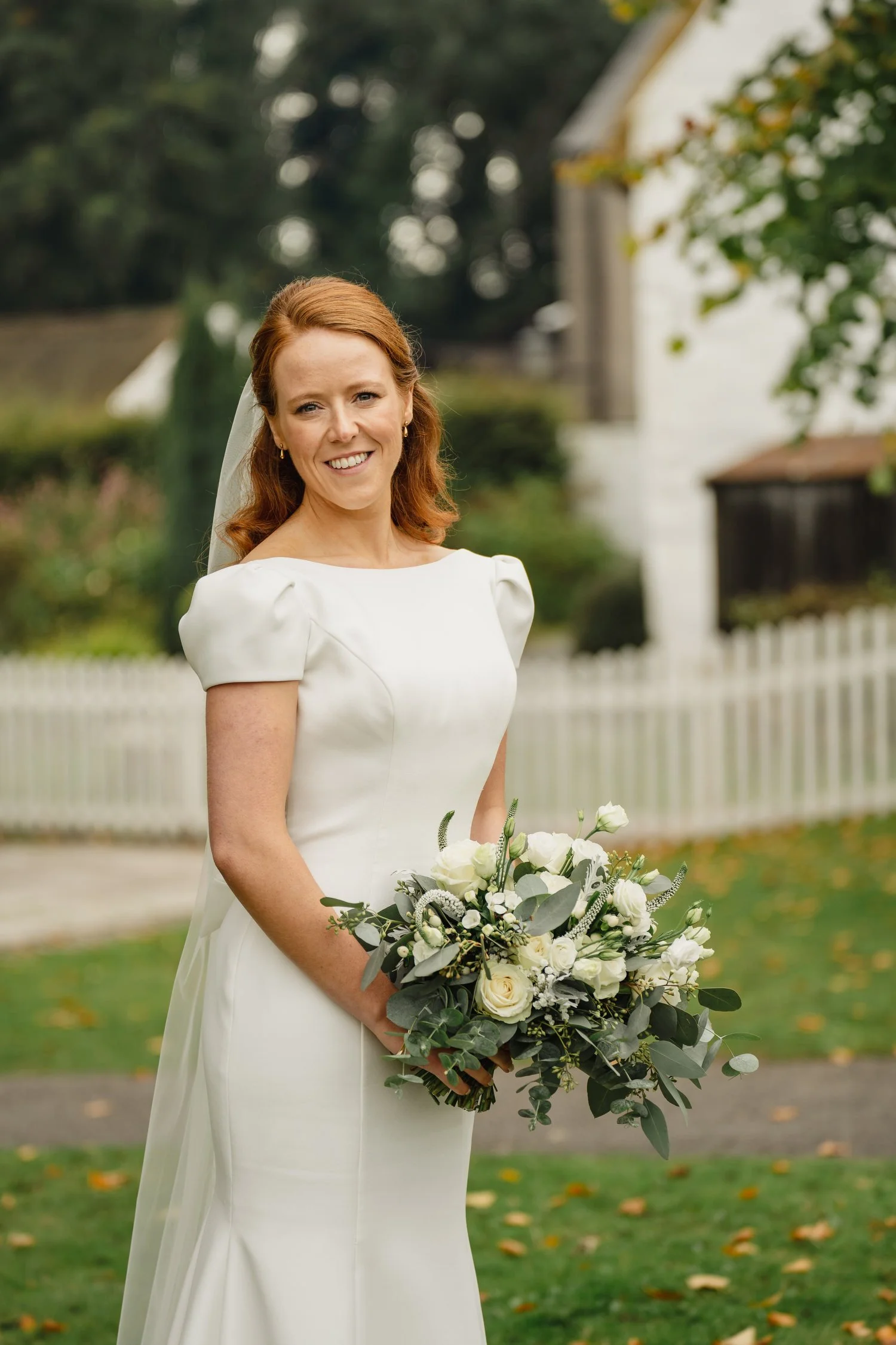  Anna and JoshÕs gorgeous Autumn wedding in Omagh Meeting House at Cultra, with photos afterwards in the Ulster Folk and Transport Museum. The reception was in Cultra House with sparklers, sax and shenanigans! 