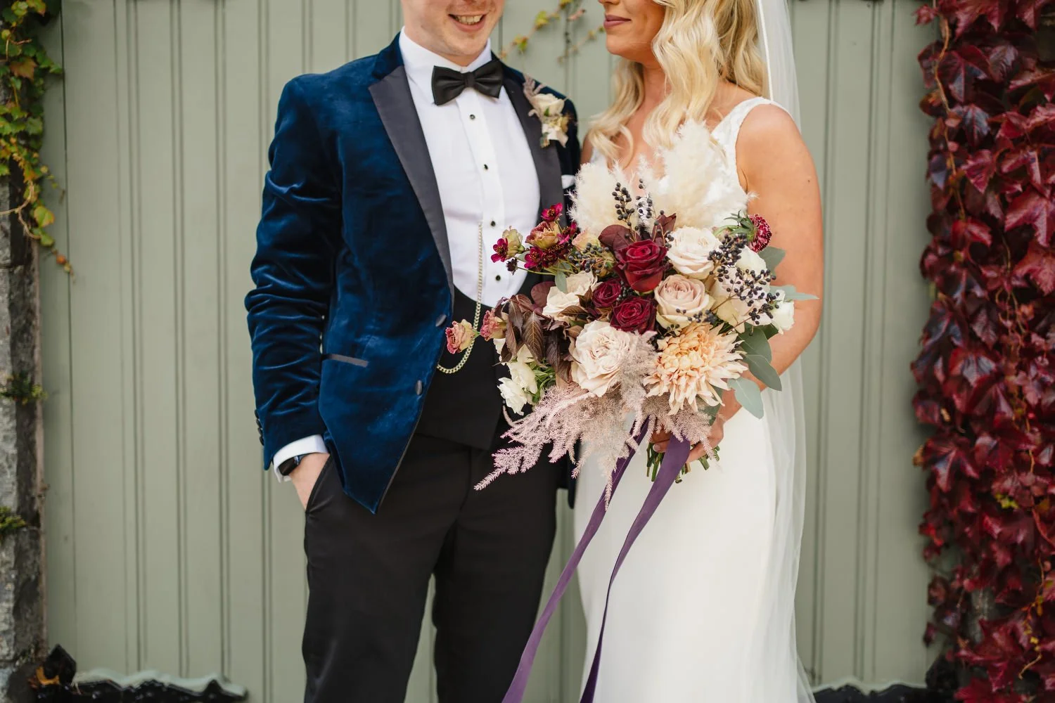  Claire and ChrisÕs gorgeous October wedding in the Carriage Rooms at Montalto estate.  The couple said their vows at the Good Shepherd Church in Belfast before travelling to Ballynahinch for their wedding reception in Montalto estate.  