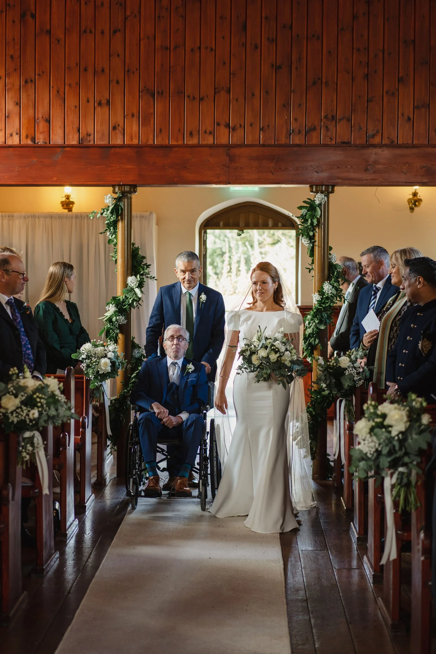  Anna and Josh’s gorgeous Autumn wedding in Omagh Meeting House at Cultra, with photos afterwards in the Ulster Folk and Transport Museum. The reception was in Cultra House with sparklers, sax and shenanigans! 