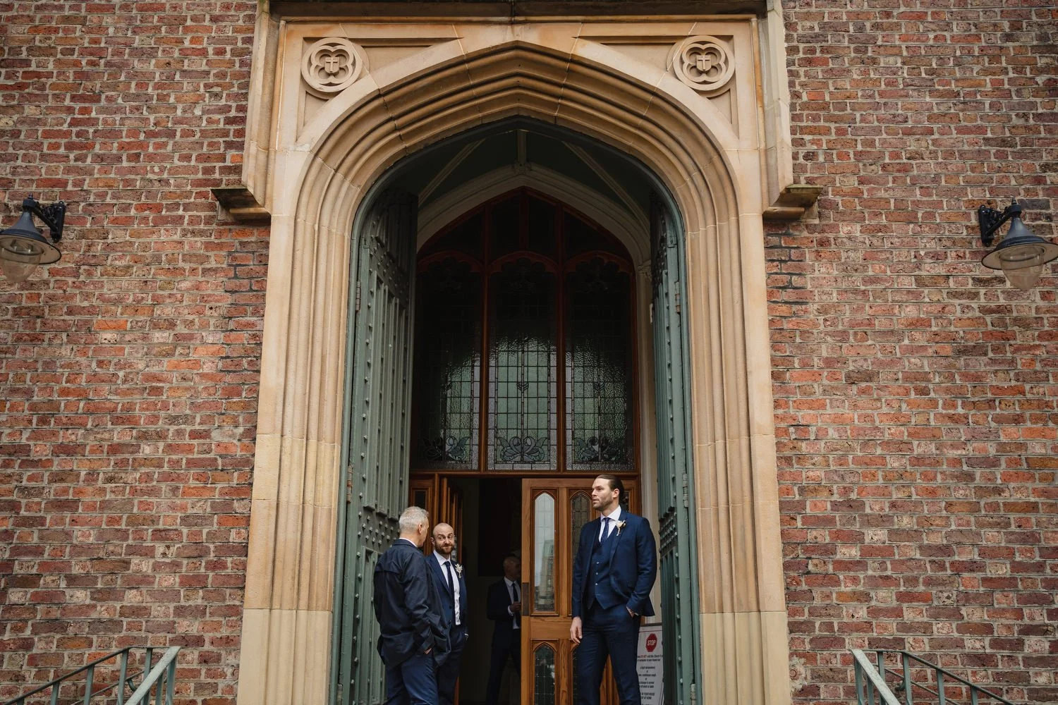  Laura and Matthews wedding in the Muddler’s Club restaurant in Belfast’s Cathedral Quarter. The couple got ready in the Hilton hotel before heading to St.Malachy’s church for their ceremony. Afterwards, we took photos around Cathedral Quarter before