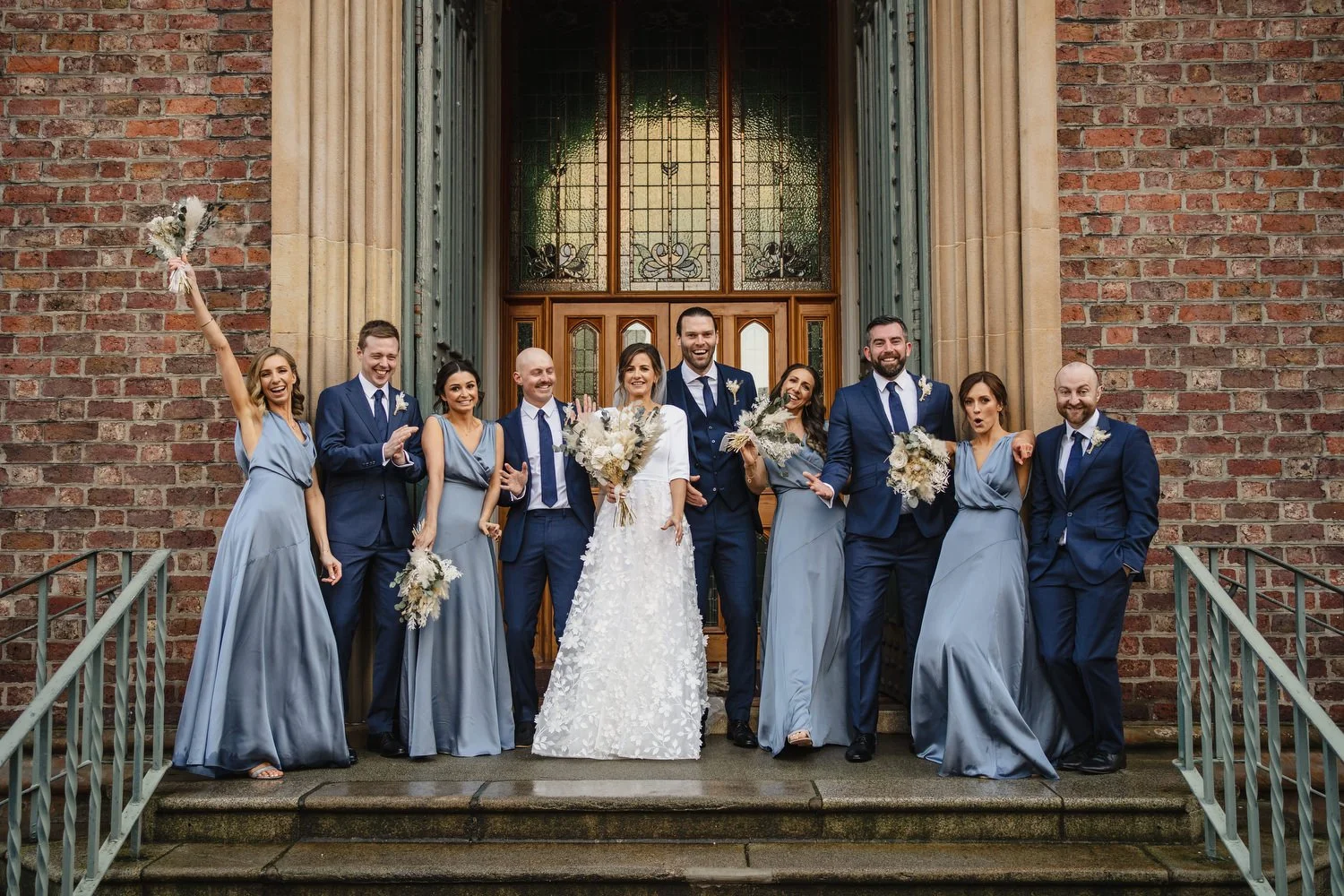  Laura and Matthews wedding in the Muddler’s Club restaurant in Belfast’s Cathedral Quarter. The couple got ready in the Hilton hotel before heading to St.Malachy’s church for their ceremony. Afterwards, we took photos around Cathedral Quarter before