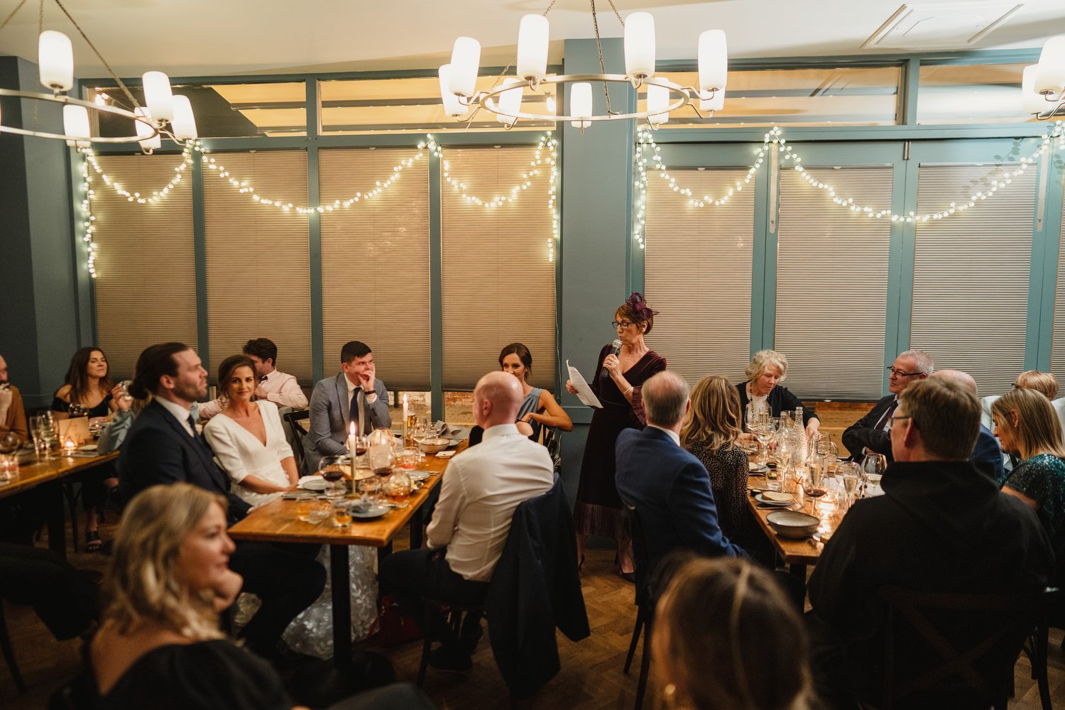  Laura and Matthews wedding in the Muddler’s Club restaurant in Belfast’s Cathedral Quarter. The couple got ready in the Hilton hotel before heading to St.Malachy’s church for their ceremony. Afterwards, we took photos around Cathedral Quarter before