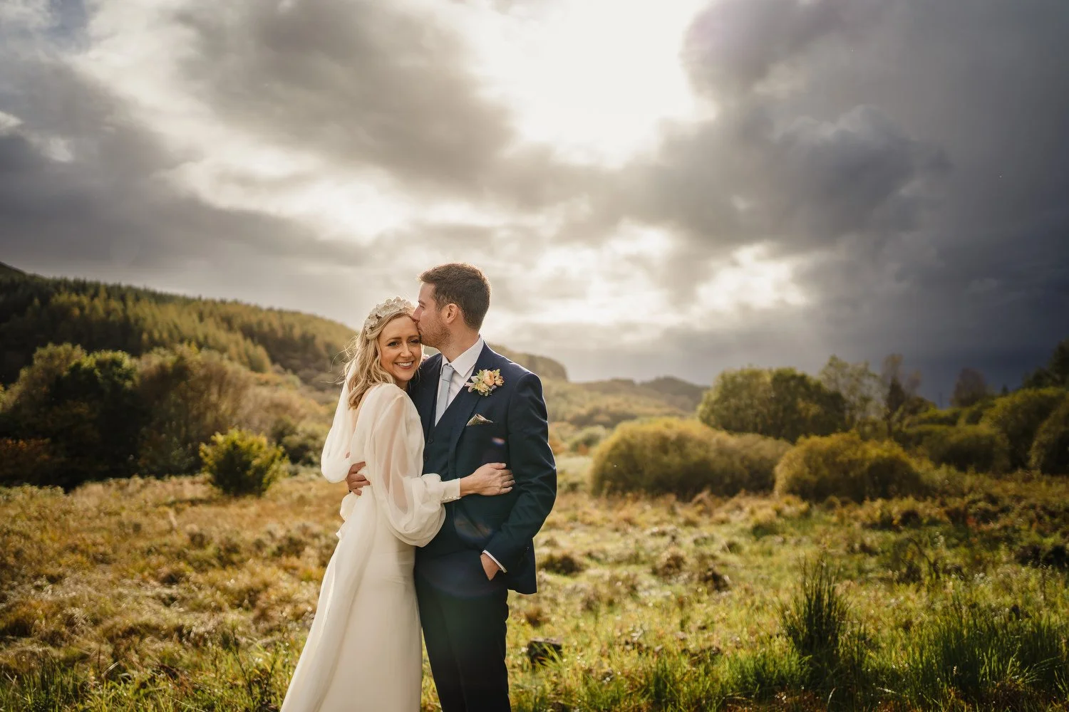  Grainne and Joe’s wedding in Solis Lough Eske Castle in Donegal with photos in Biddy’s o’Barnes 