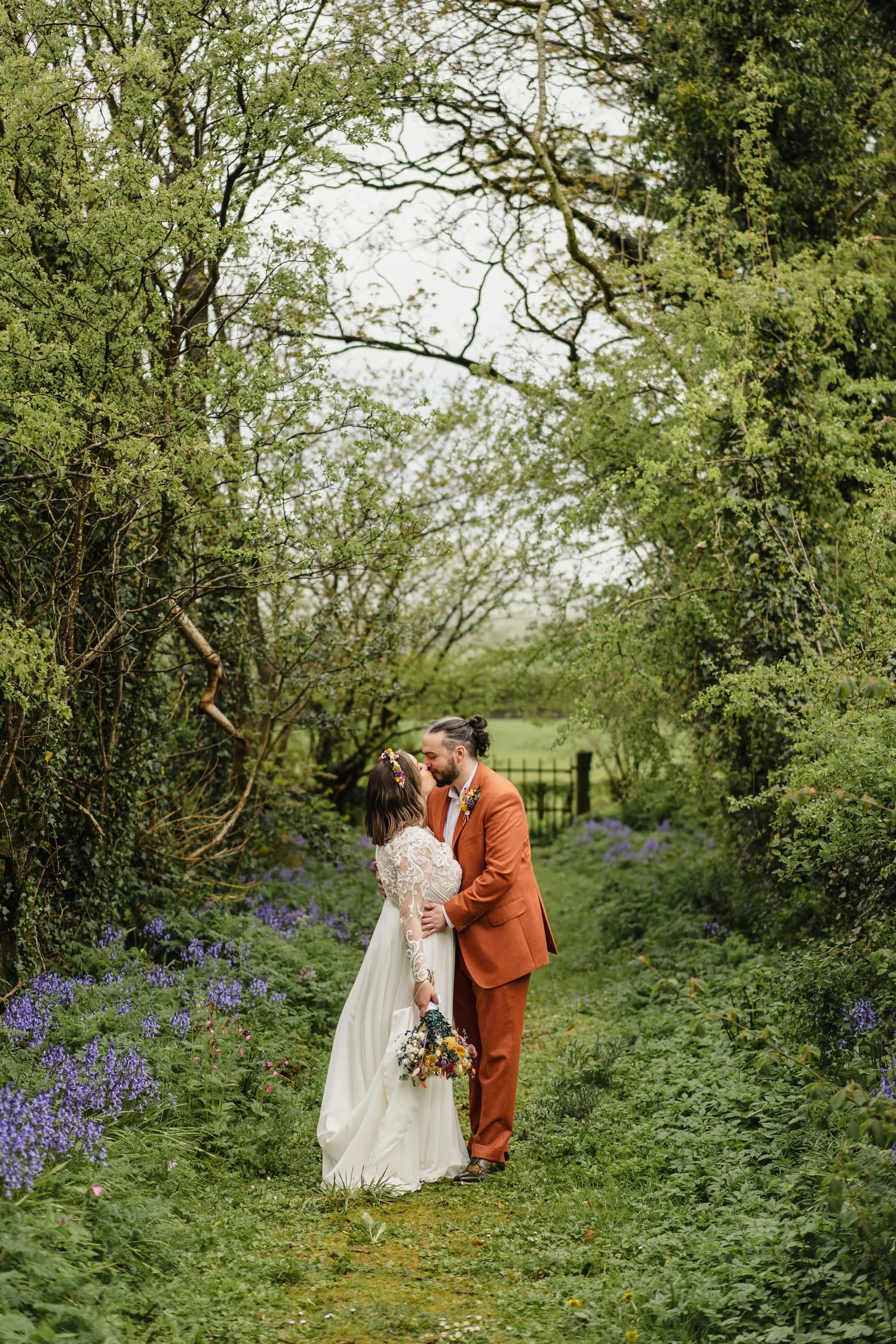  Sarah Dynan and Ciaran Madden’s humanist wedding in Limepark cottages in Armoy, County Antrim. 