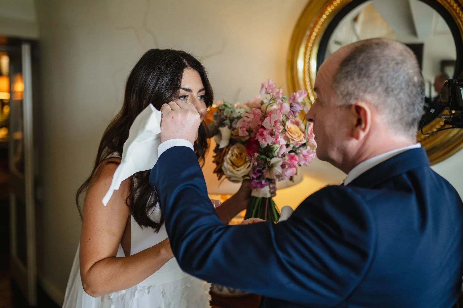  Cara and Ashley French from French Village in Belfast’s Wedding in Virginia Park Lodge in Cavan 
