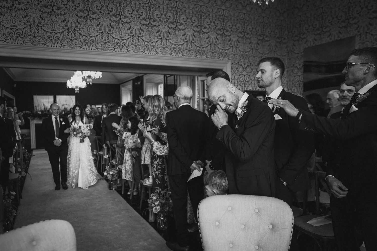  Cara and Ashley French from French Village in Belfast’s Wedding in Virginia Park Lodge in Cavan 