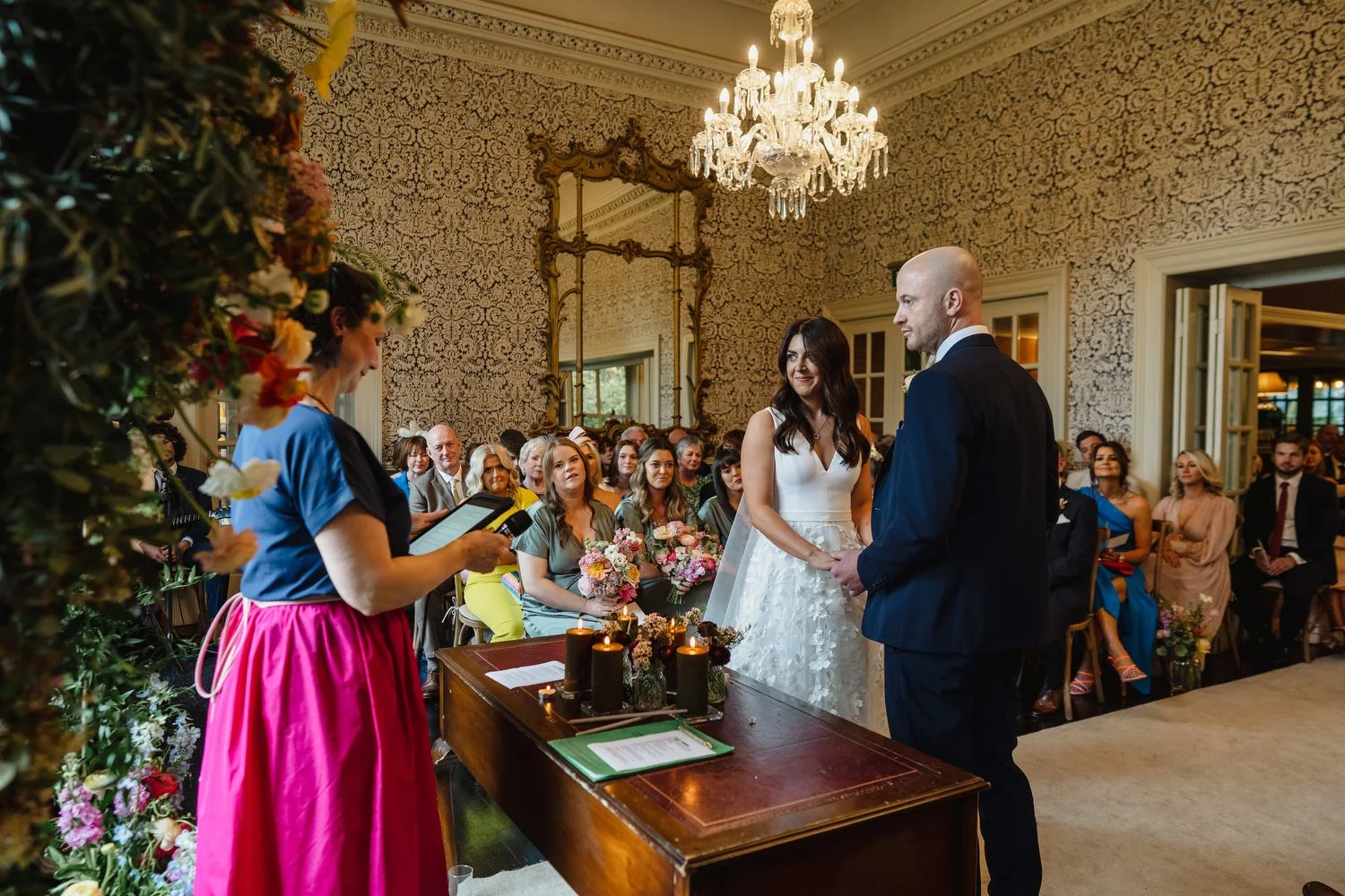 Cara and Ashley French from French Village in Belfast’s Wedding in Virginia Park Lodge in Cavan 