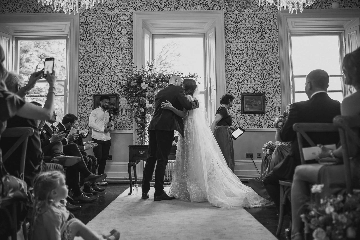  Cara and Ashley French from French Village in Belfast’s Wedding in Virginia Park Lodge in Cavan 