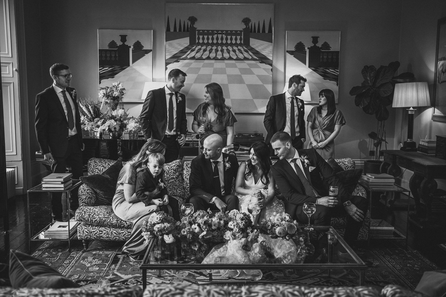  Cara and Ashley French from French Village in Belfast’s Wedding in Virginia Park Lodge in Cavan 