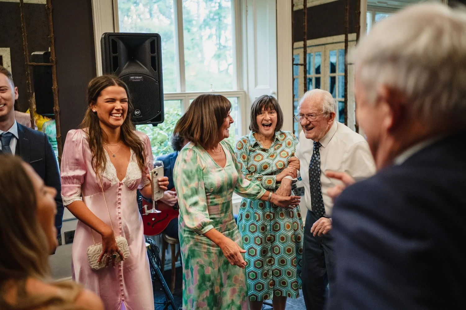  Cara and Ashley French from French Village in Belfast’s Wedding in Virginia Park Lodge in Cavan 