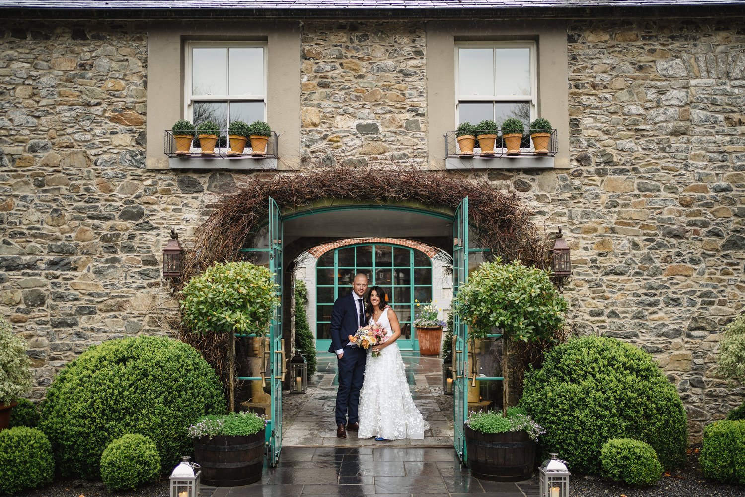 Cara and Ashley French from French Village in Belfast’s Wedding in Virginia Park Lodge in Cavan 
