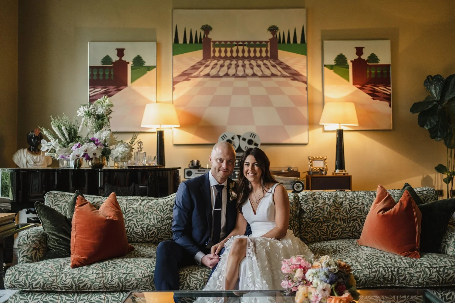  Cara and Ashley French from French Village in Belfast’s Wedding in Virginia Park Lodge in Cavan 