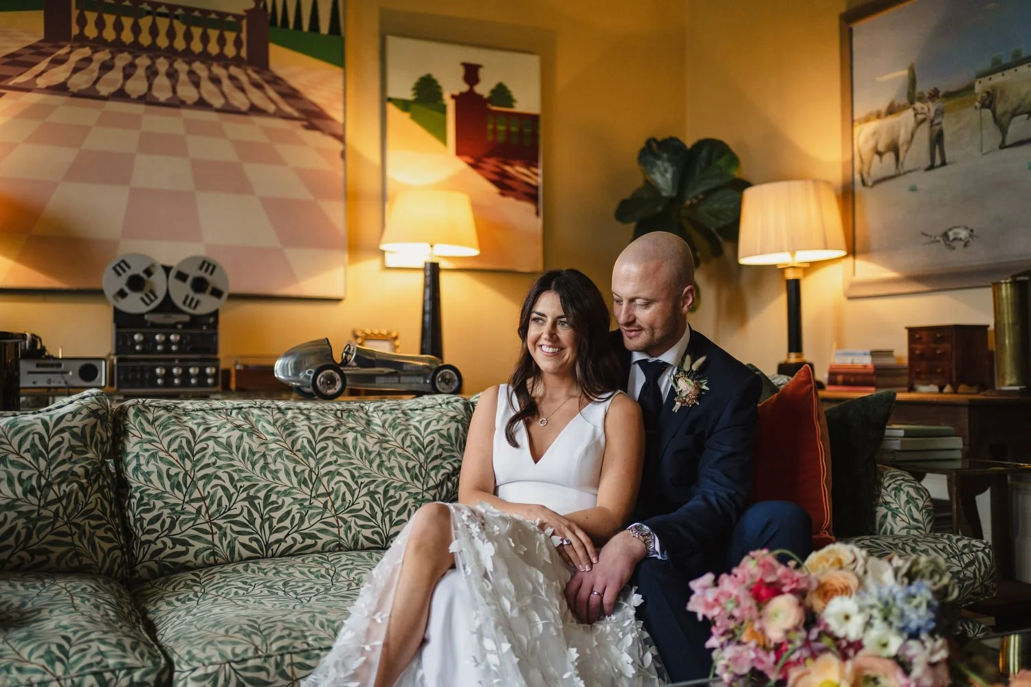  Cara and Ashley French from French Village in Belfast’s Wedding in Virginia Park Lodge in Cavan 