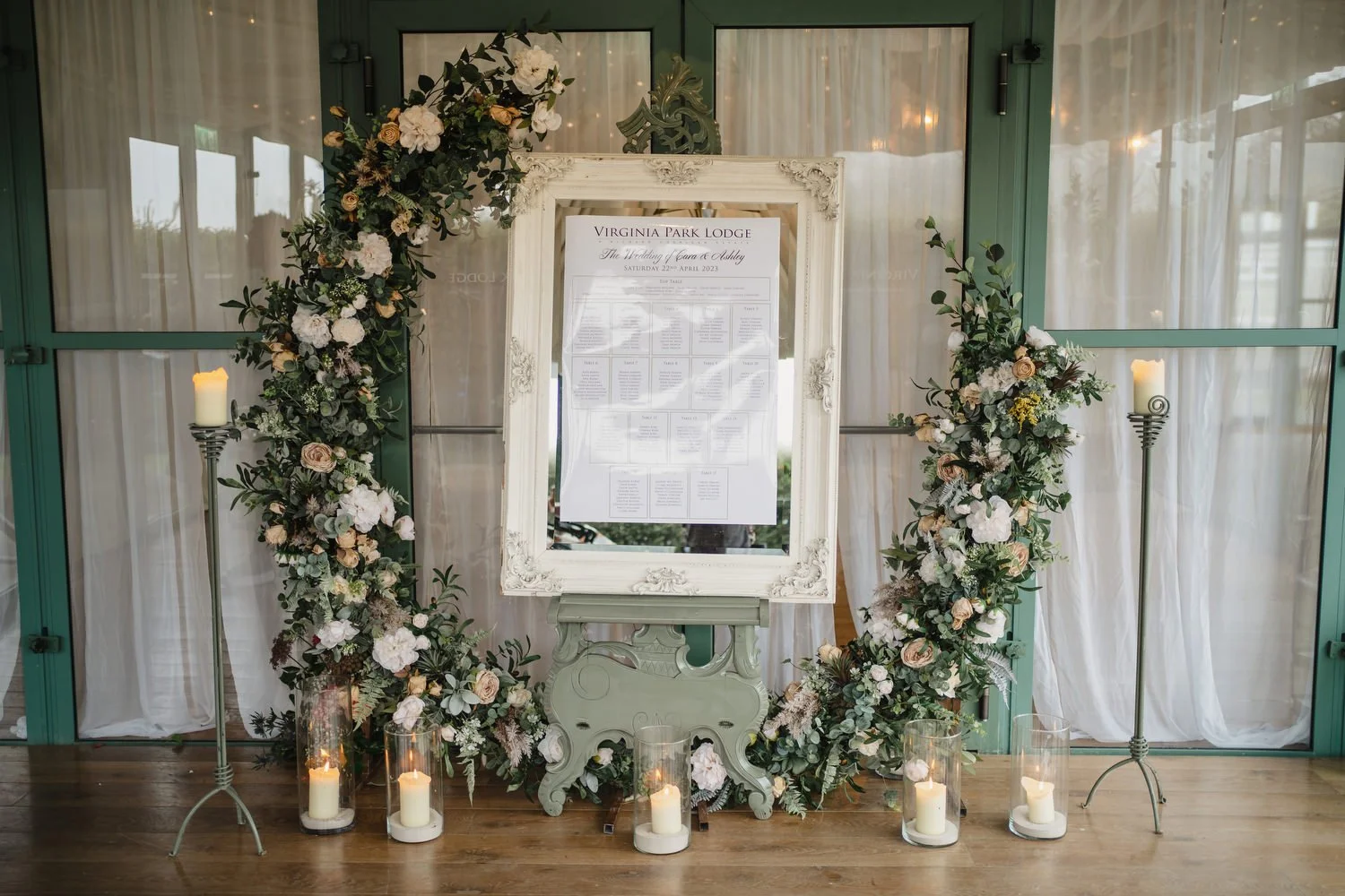  Cara and Ashley French from French Village in Belfast’s Wedding in Virginia Park Lodge in Cavan 