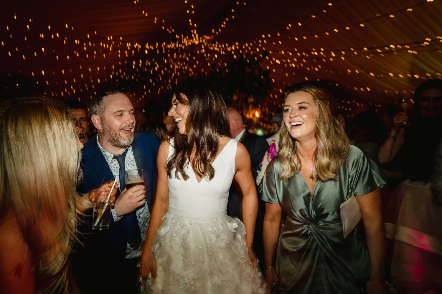  Cara and Ashley French from French Village in Belfast’s Wedding in Virginia Park Lodge in Cavan 