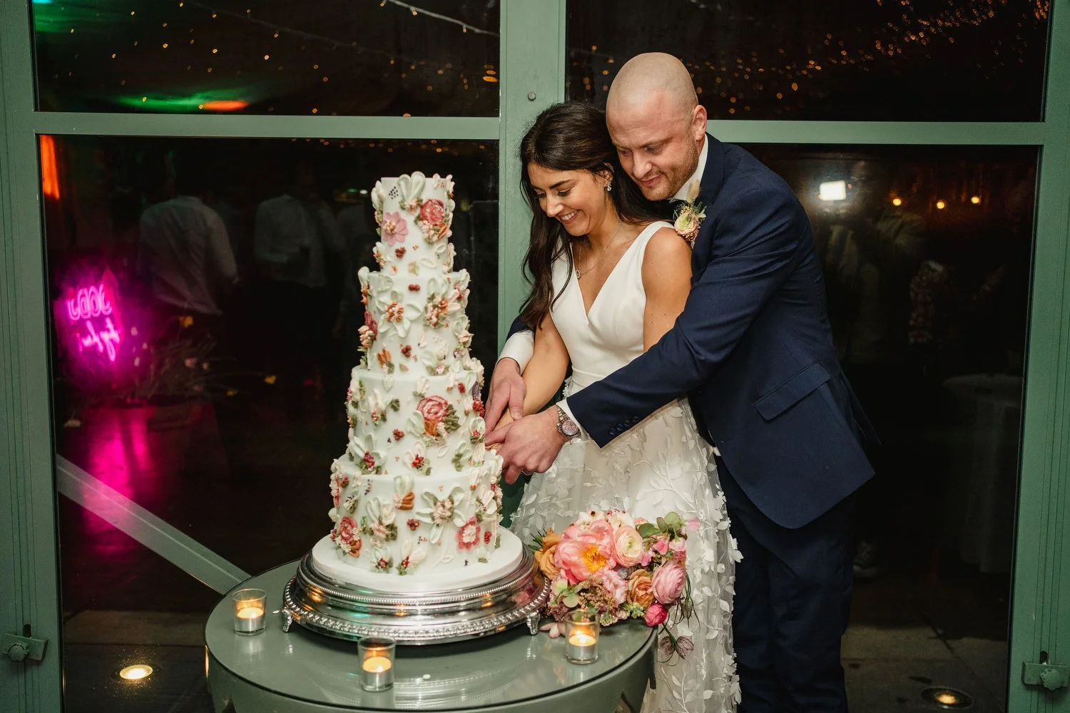  Cara and Ashley French from French Village in Belfast’s Wedding in Virginia Park Lodge in Cavan 