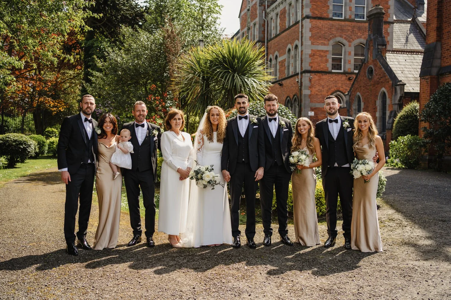  Titanic Hotel wedding photos with ceremony in the Good Shepherd Catholic Church on Ormeau Road. 