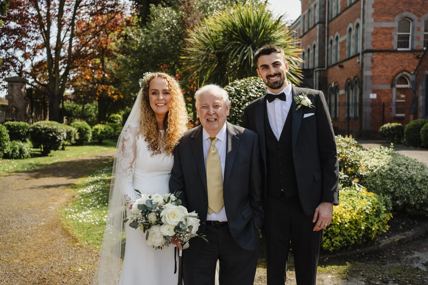  Titanic Hotel wedding photos with ceremony in the Good Shepherd Catholic Church on Ormeau Road. 