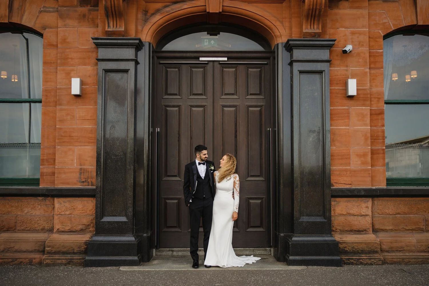  Titanic Hotel wedding photos with ceremony in the Good Shepherd Catholic Church on Ormeau Road. 