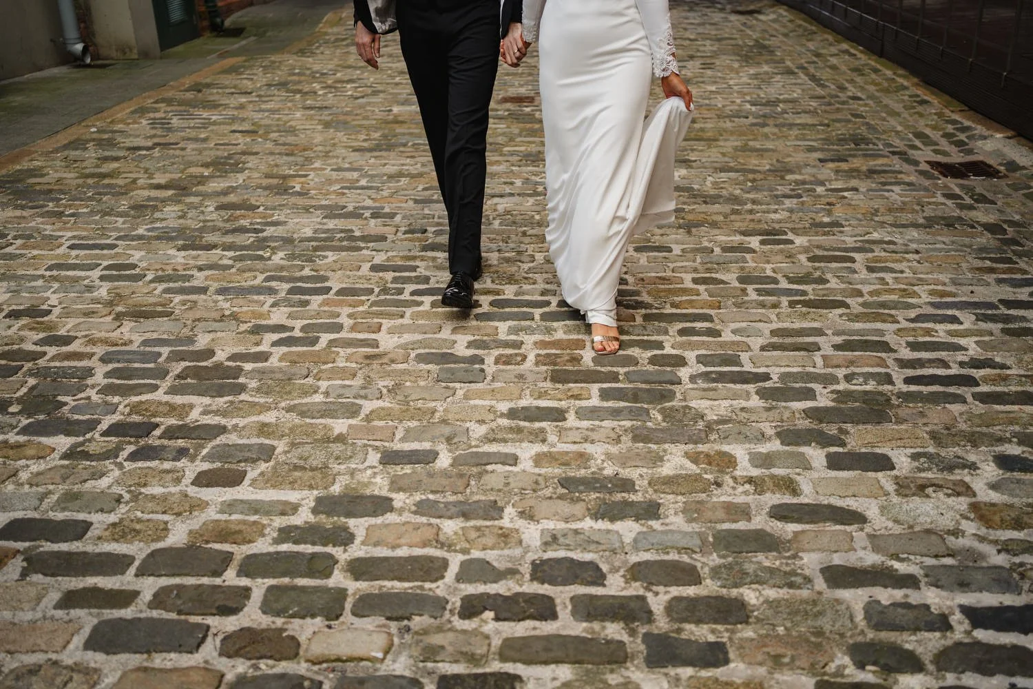  Titanic Hotel wedding photos with ceremony in the Good Shepherd Catholic Church on Ormeau Road. 
