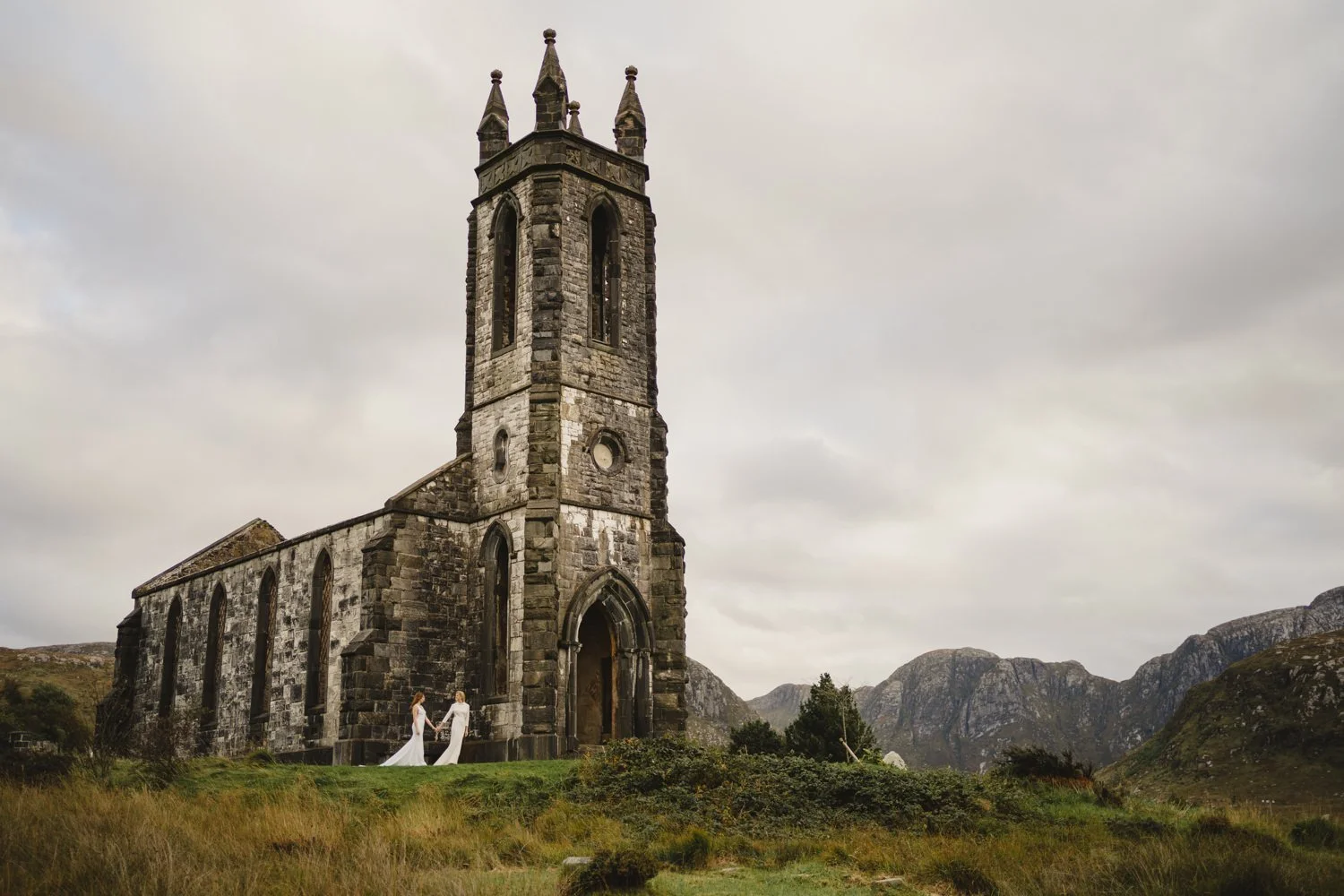 Poisoned Glen in Dunlewey Donegal Wedding photos