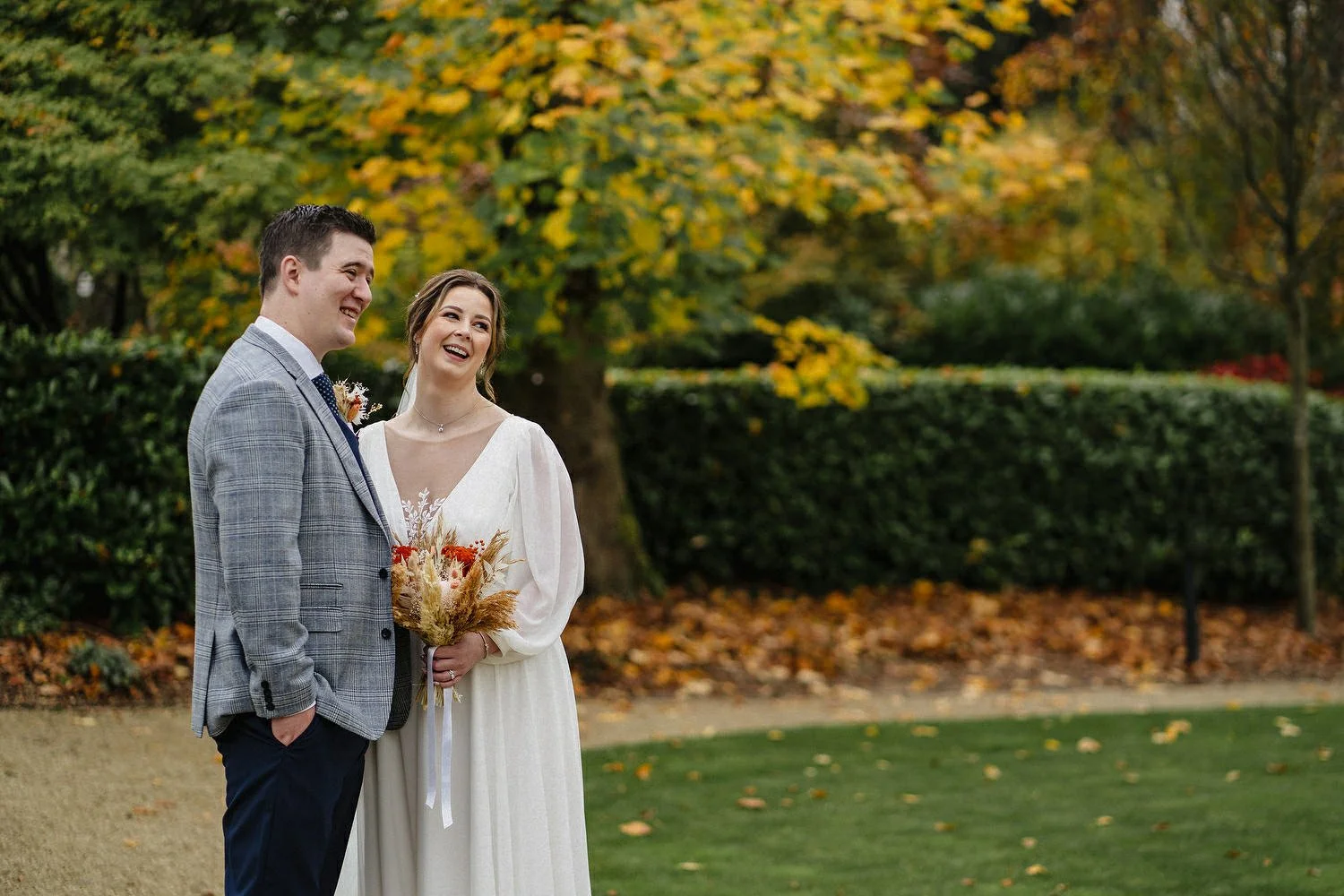 Becky and Raymond Clandeboye Lodge Wedding  0056.JPG