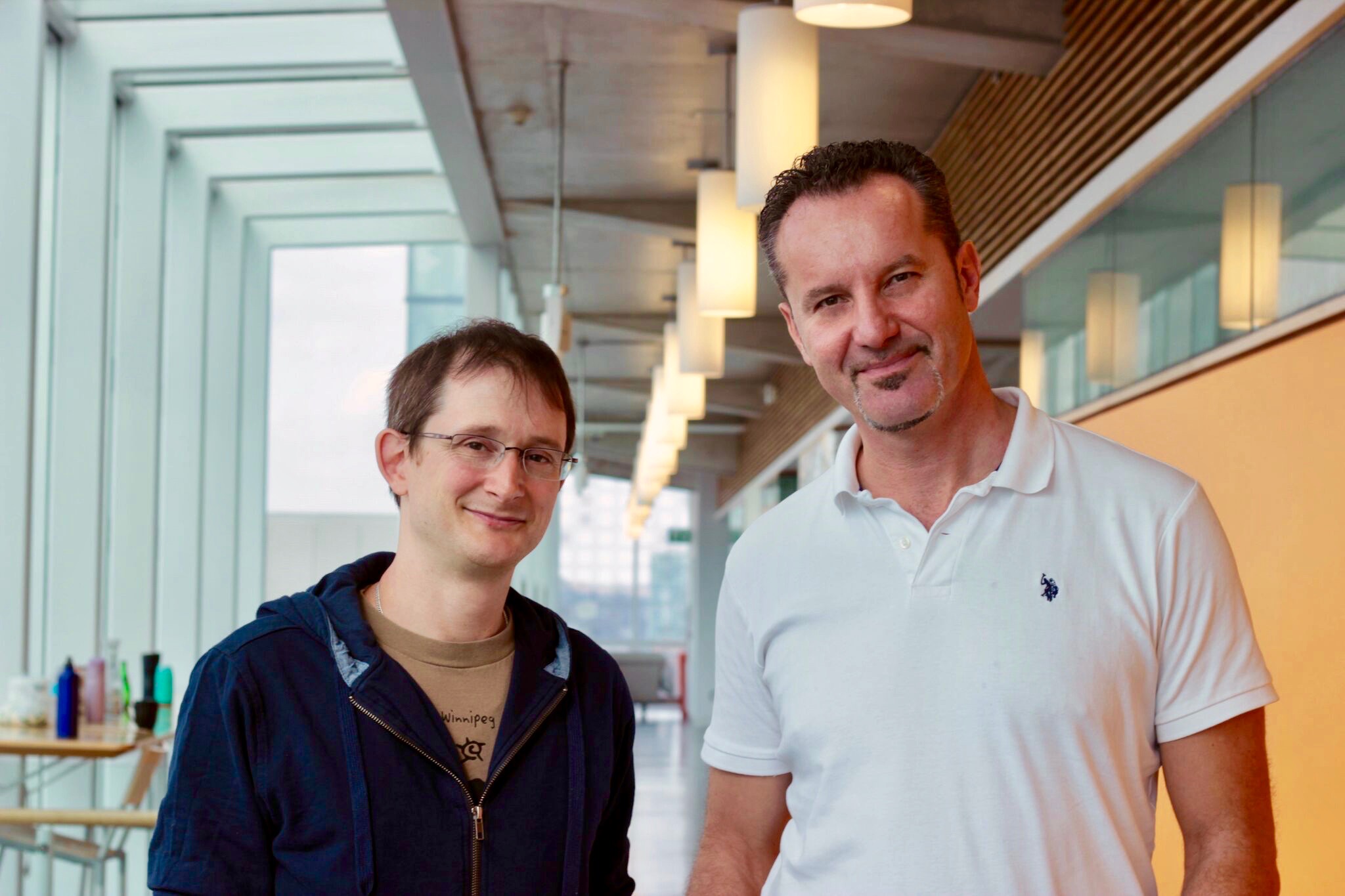 Jamie Snider, Senior Eesearch Associate, and Igor Stagljar,Professor in the Donnelly Centre