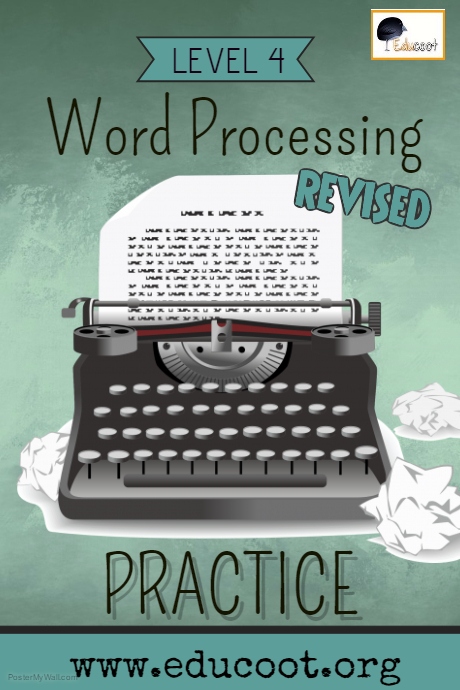 Level 4 IT Skills Word Processing