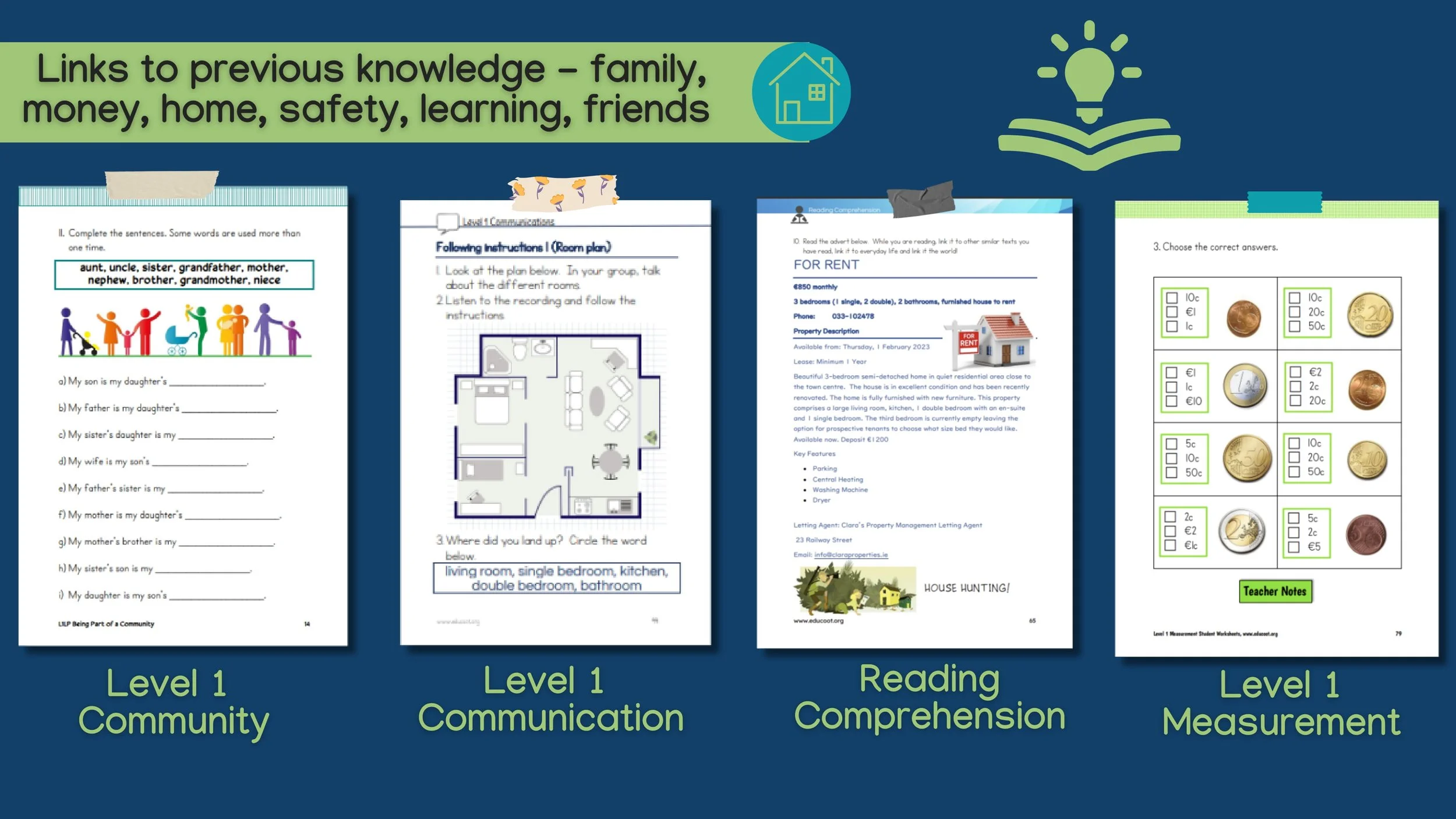Educoot Level 2 Educoot Education Resources for literacy, numeracy, digital literacy ...