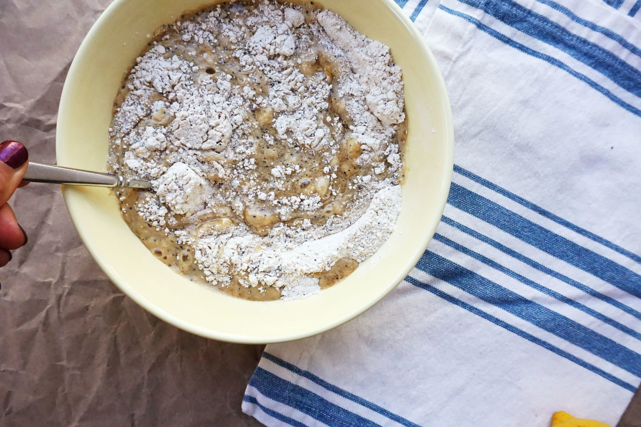 Lemon Poppyseed Muffins (Vegan)