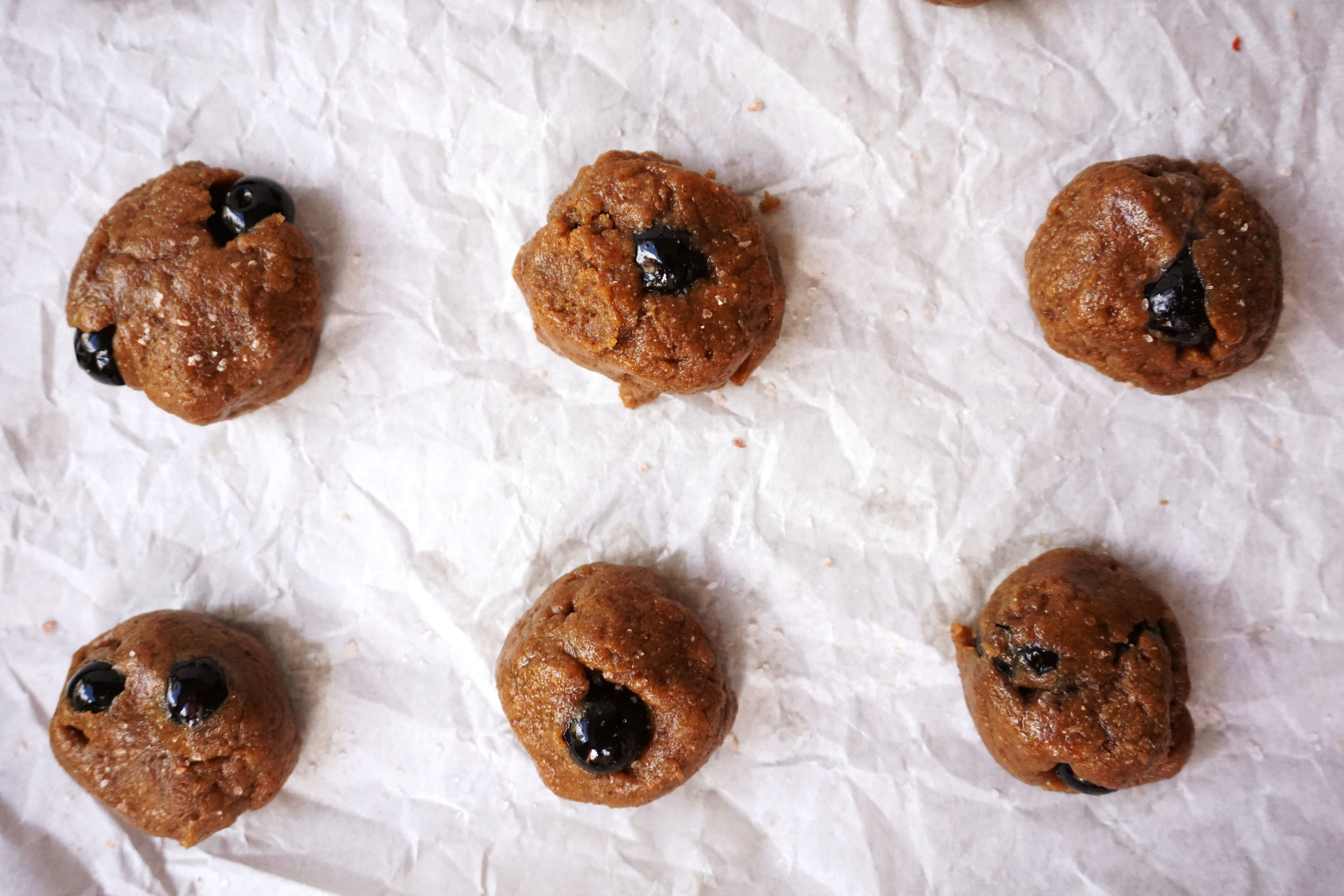 Whole-Wheat Blueberry Almond Cookies