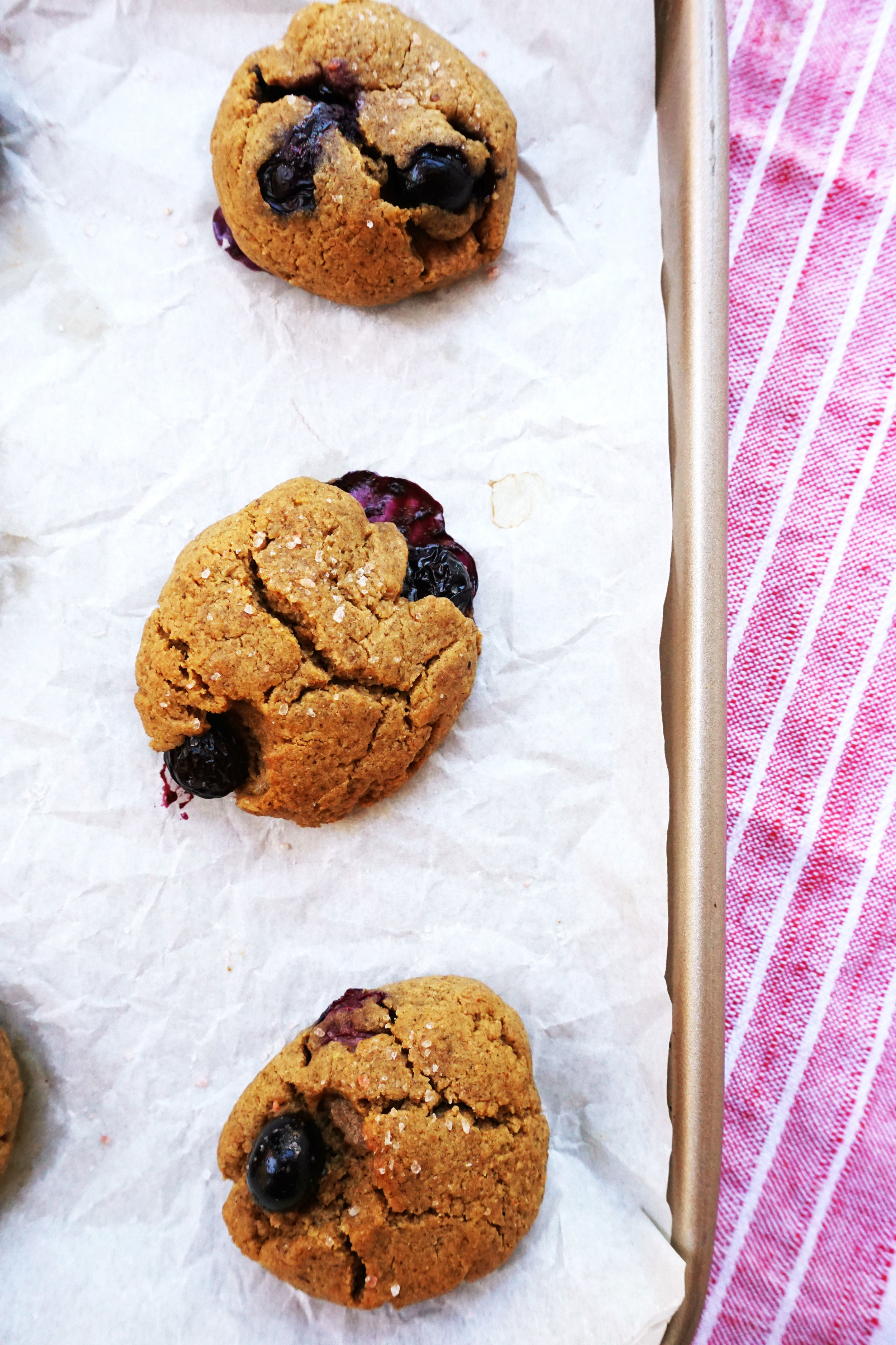 Whole-Wheat Blueberry Almond Cookies
