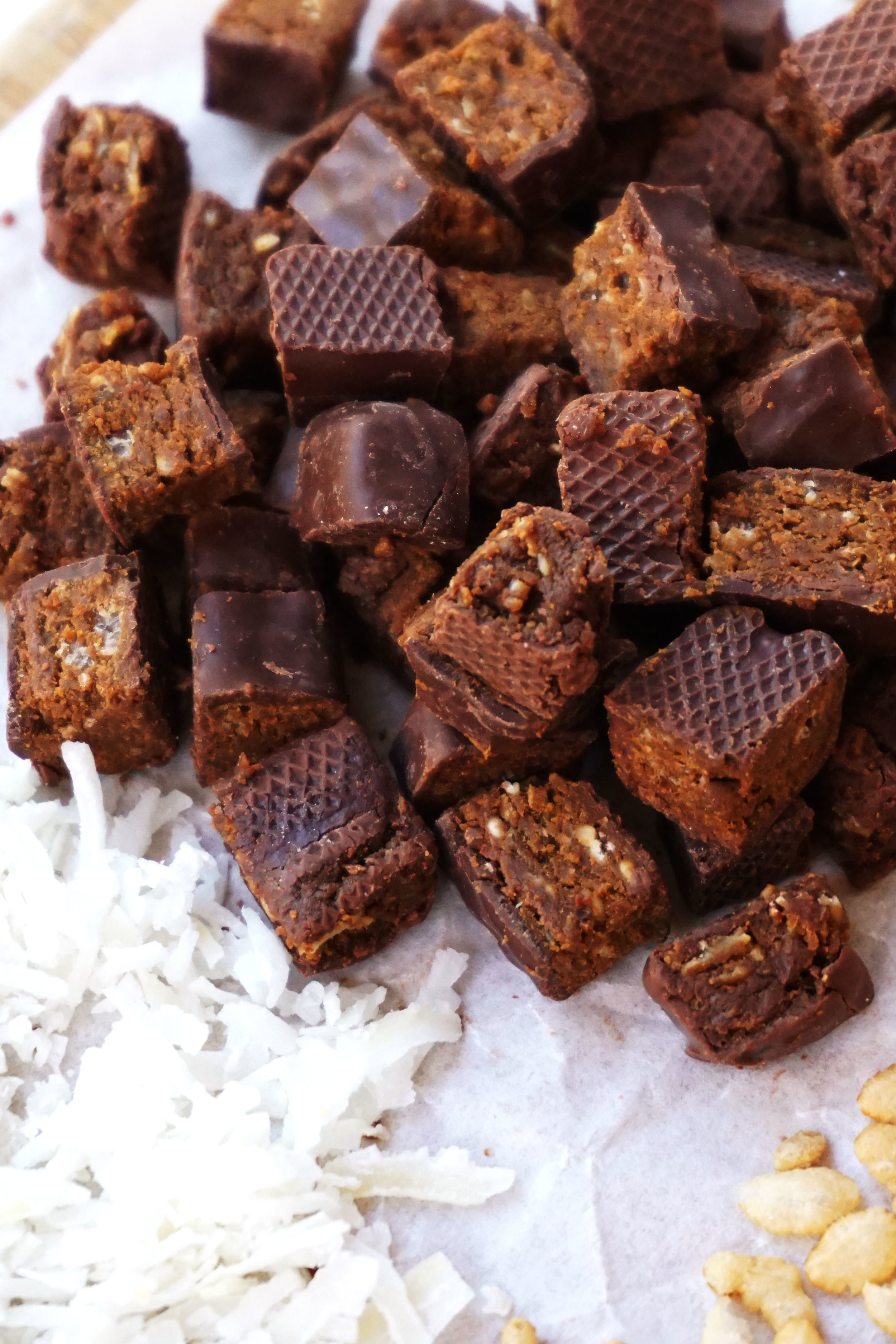 Chocolate-Chunk Coconut Granola (Vegan, GF)