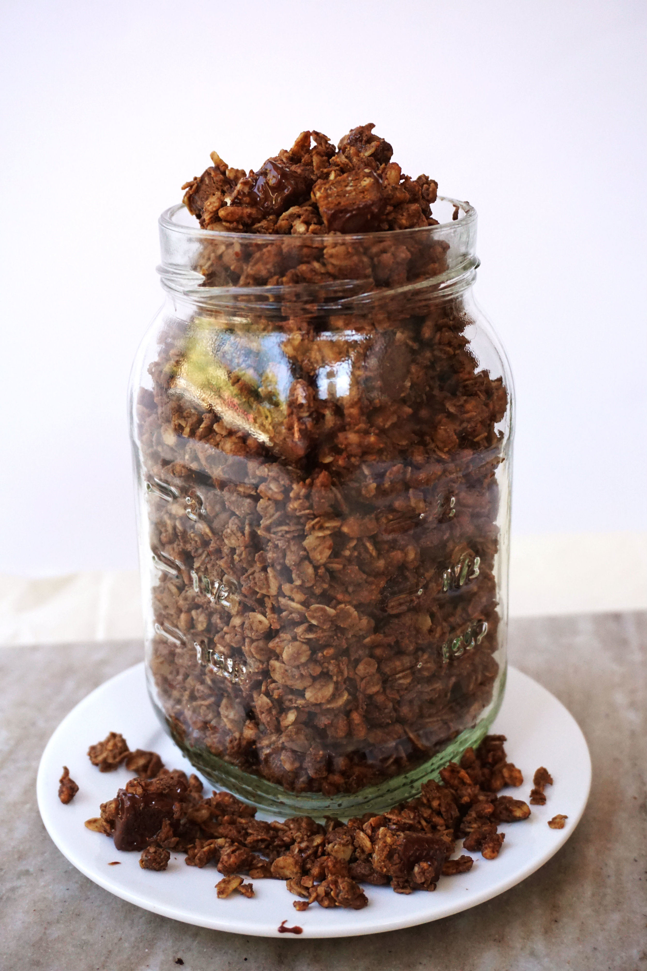 Chocolate-Chunk Coconut Granola (Vegan, GF)