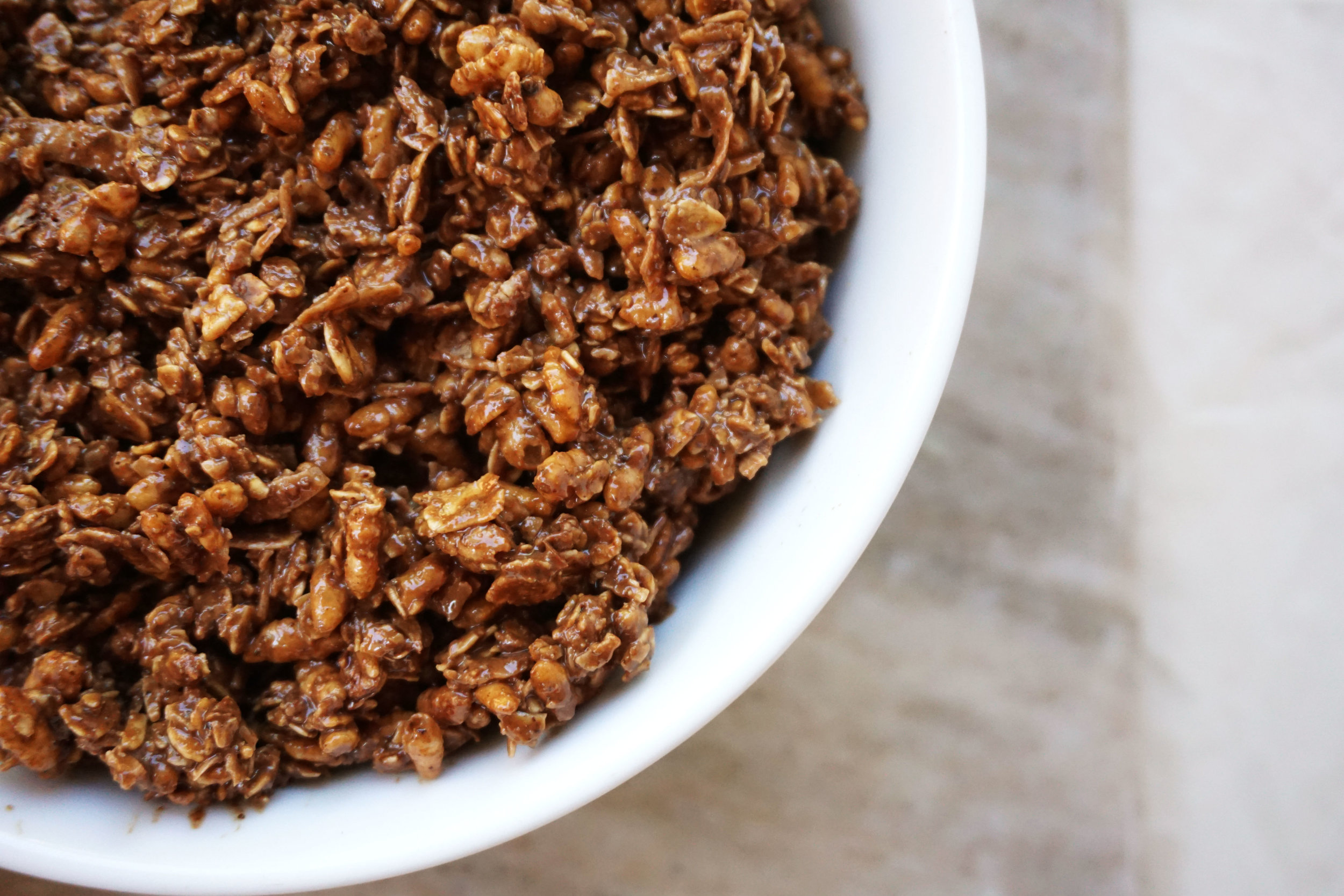 Chocolate-Chunk Coconut Granola (Vegan, GF)