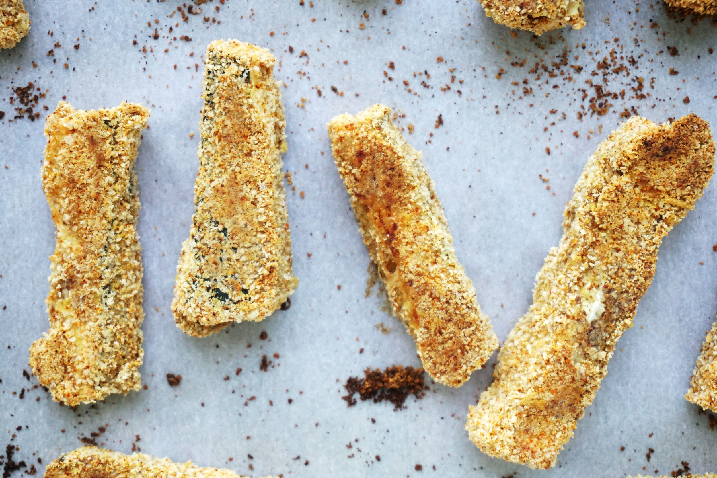 Crispy Baked Zucchini Fries (Vegan, GF, Paleo)