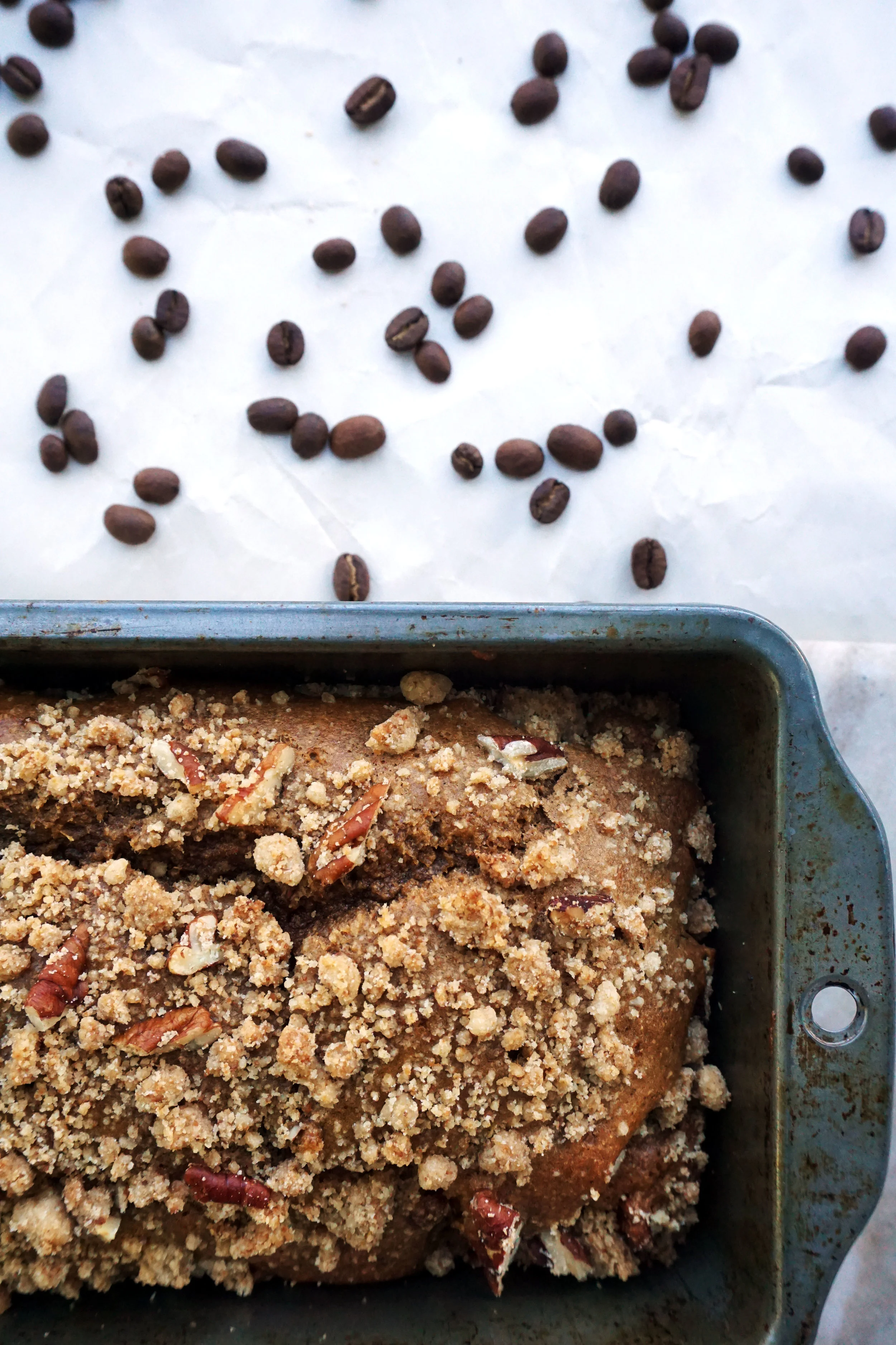 Whole-Wheat Pecan Coffee Cake (Dairy-free)