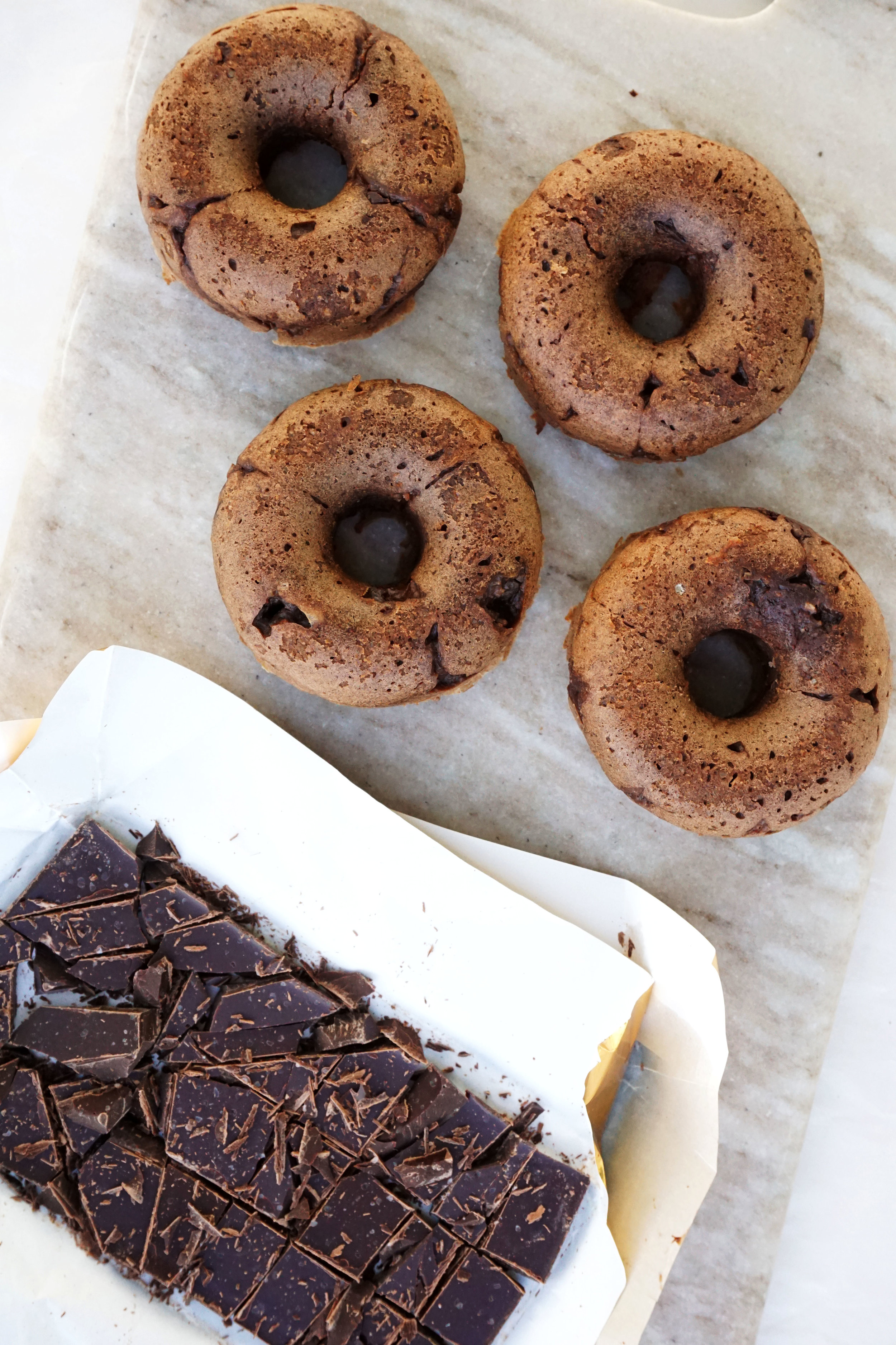Salted Caramel Mocha Donuts (Vegan)