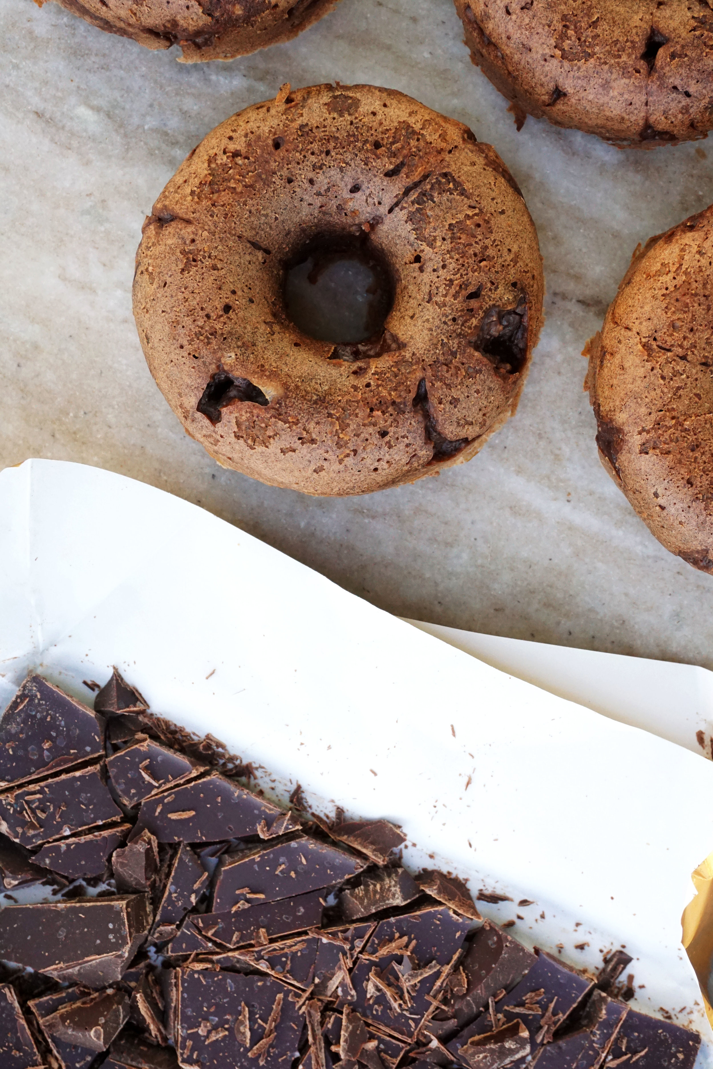Salted Caramel Mocha Donuts (Vegan)