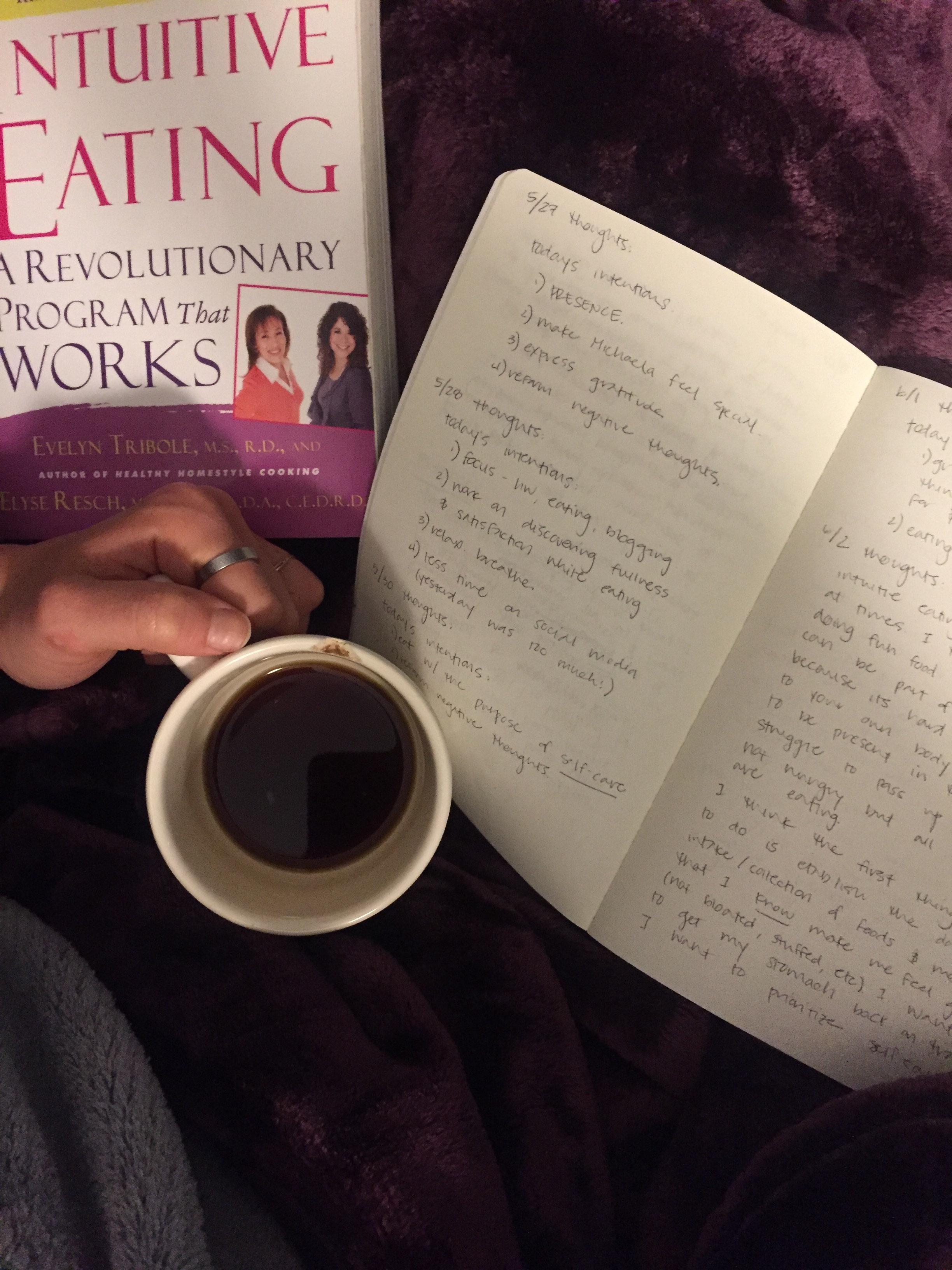 5 Things (Workouts, Friends and Food, Morning Reading, Blogging)