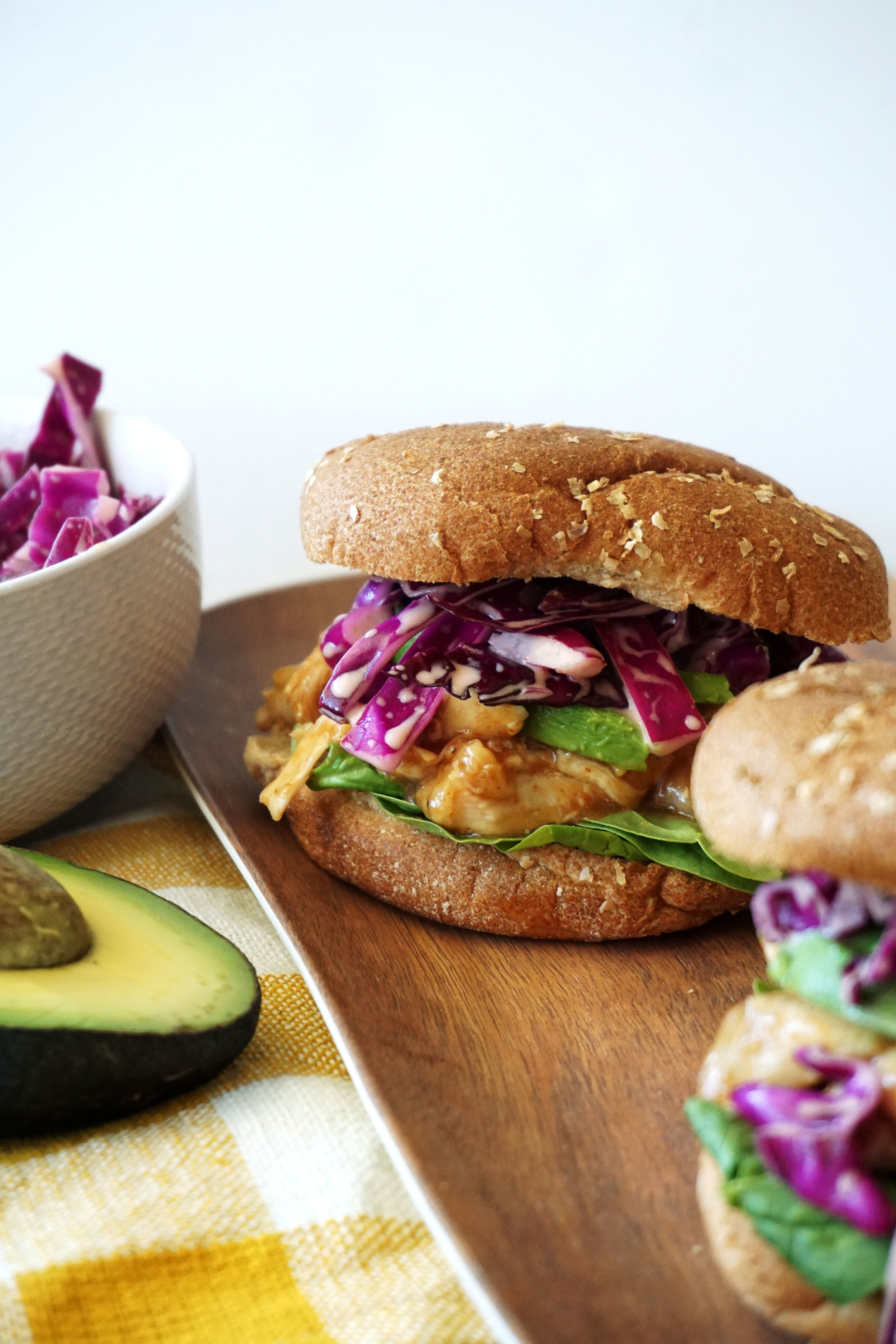 Simple BBQ Chicken Sandwiches