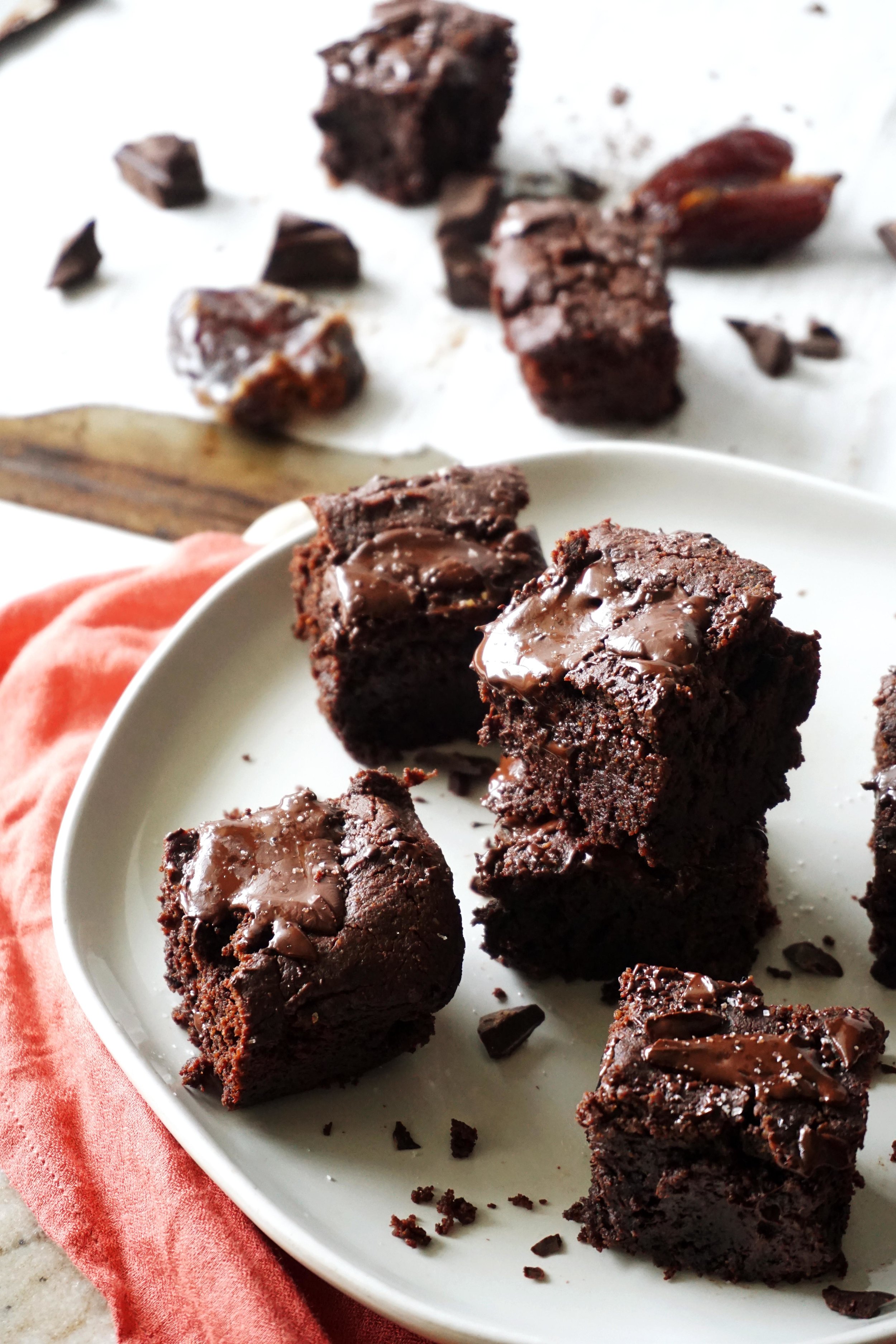 The Best Vegan “Date-Night” Brownies (Grain-free, Date-sweetened, Vegan)