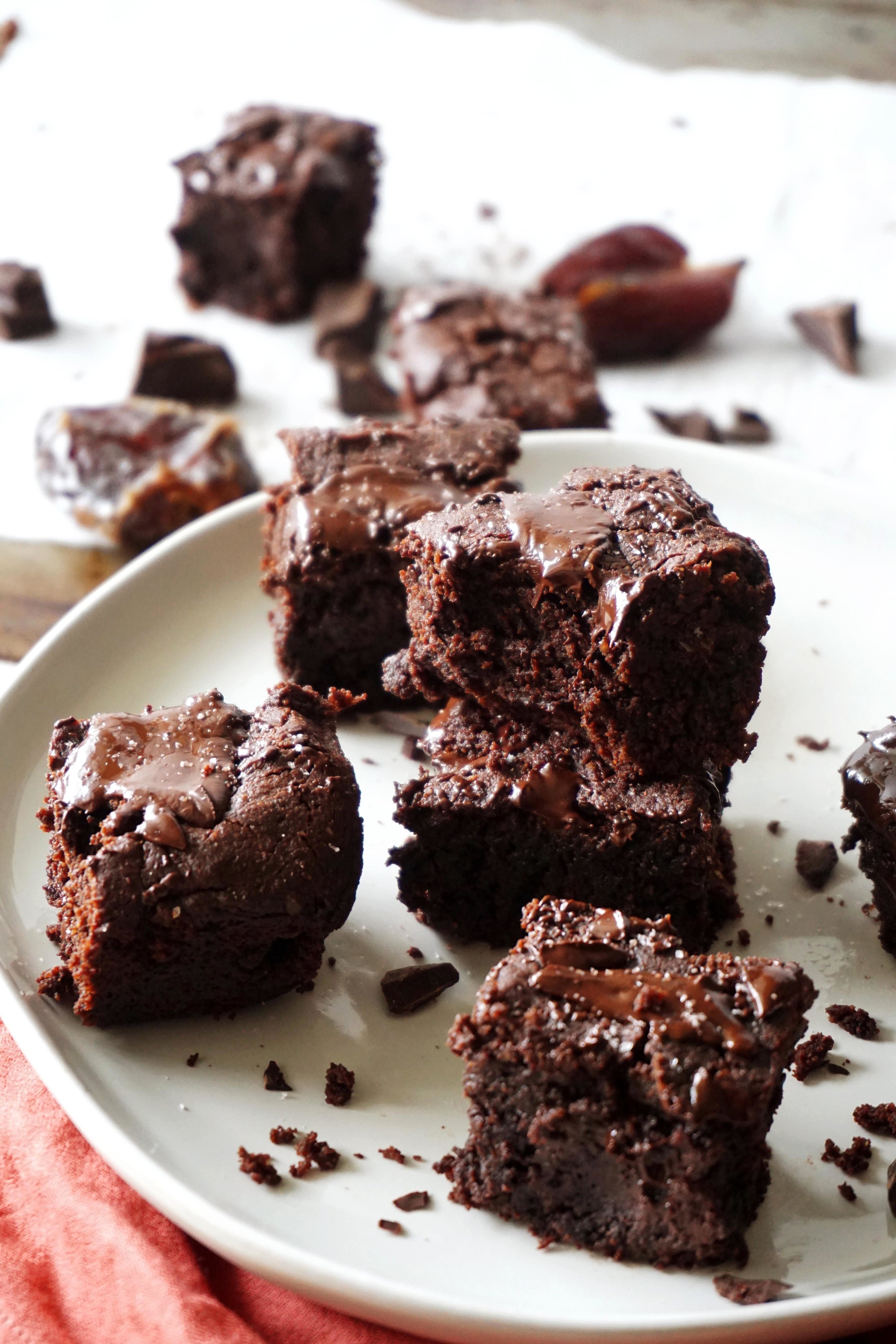 The Best Vegan “Date-Night” Brownies (Grain-free, Date-sweetened, Vegan)