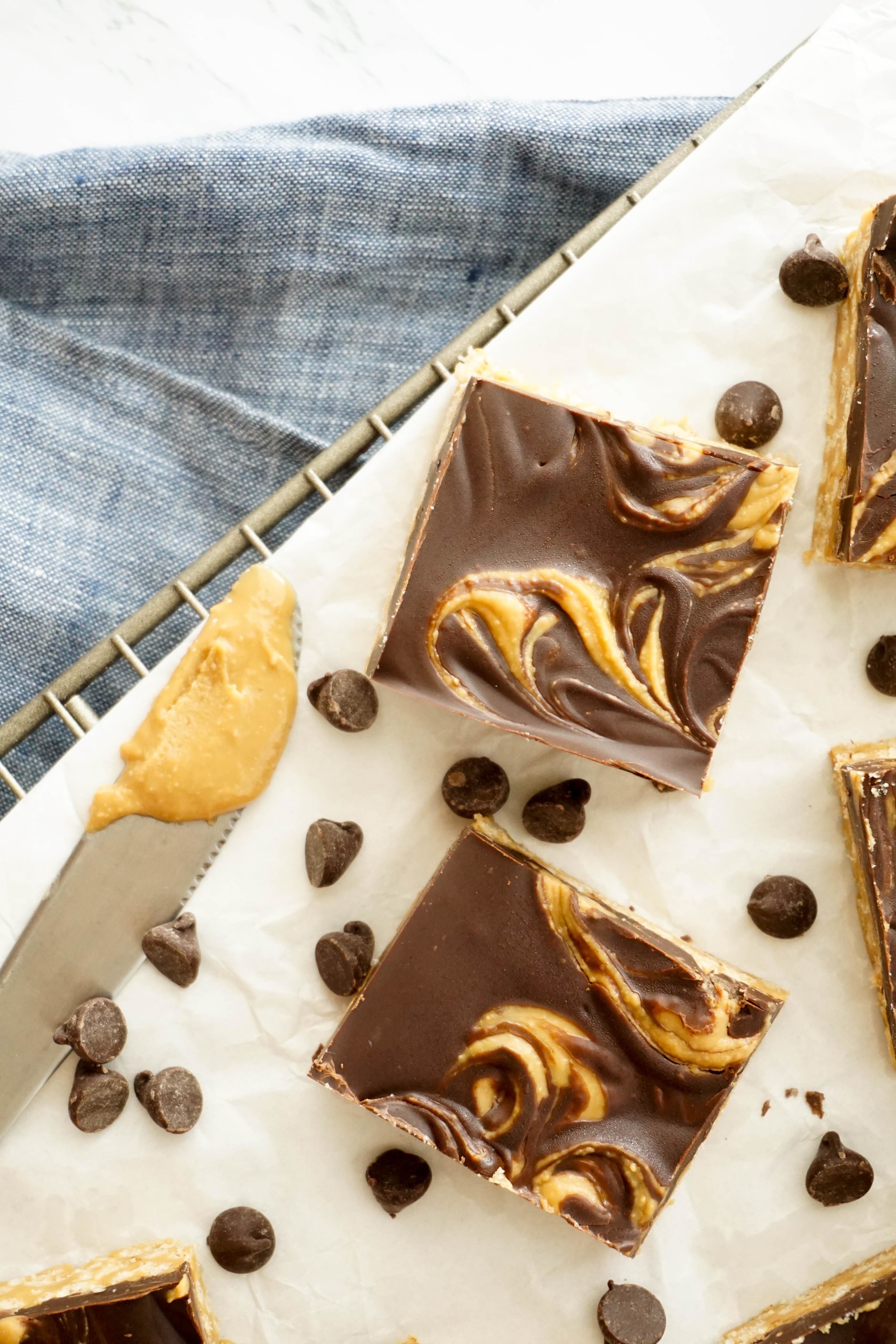 Dark Chocolate Scotcheroos (V, GF)