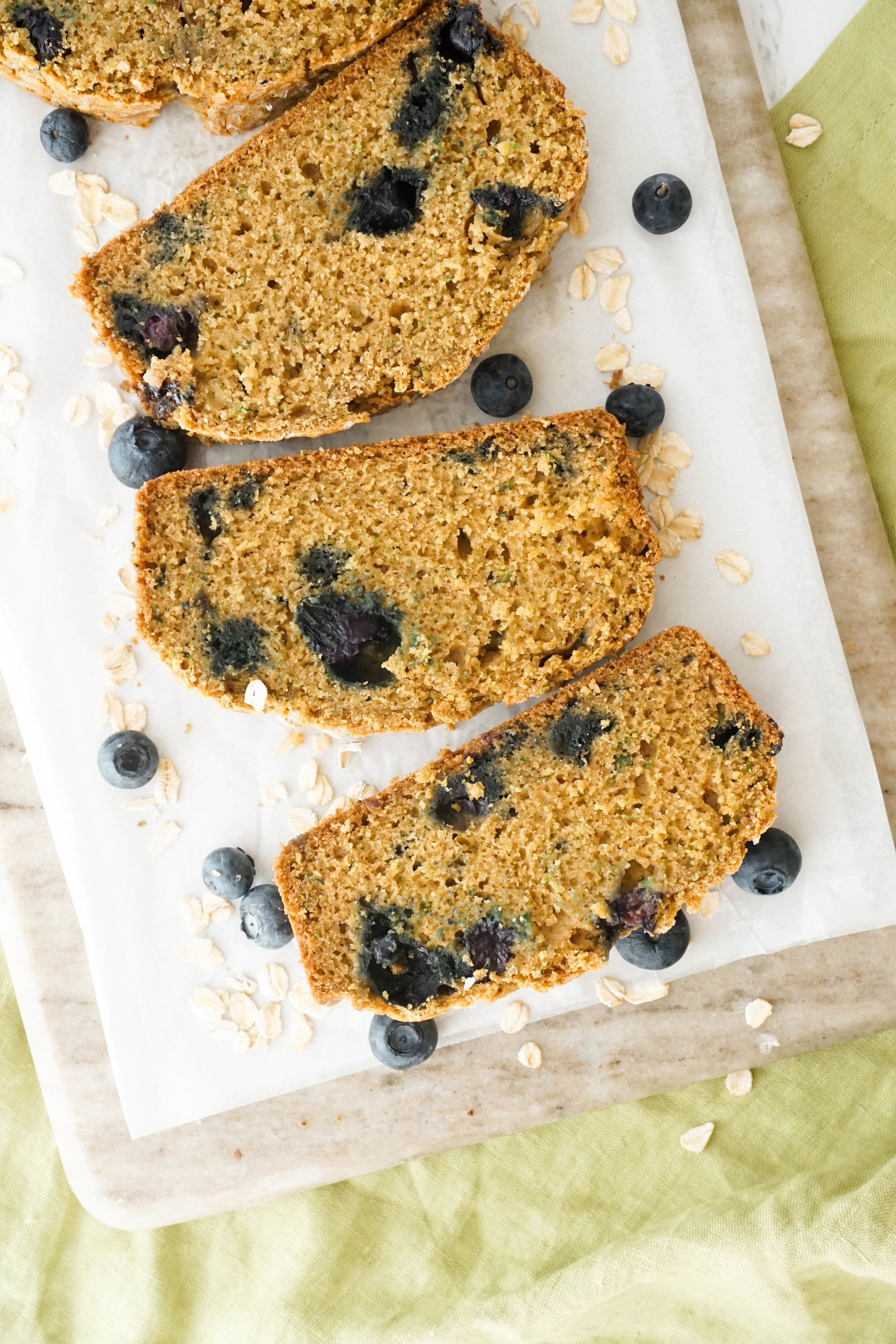 Blueberry Lemon Zucchini Bread