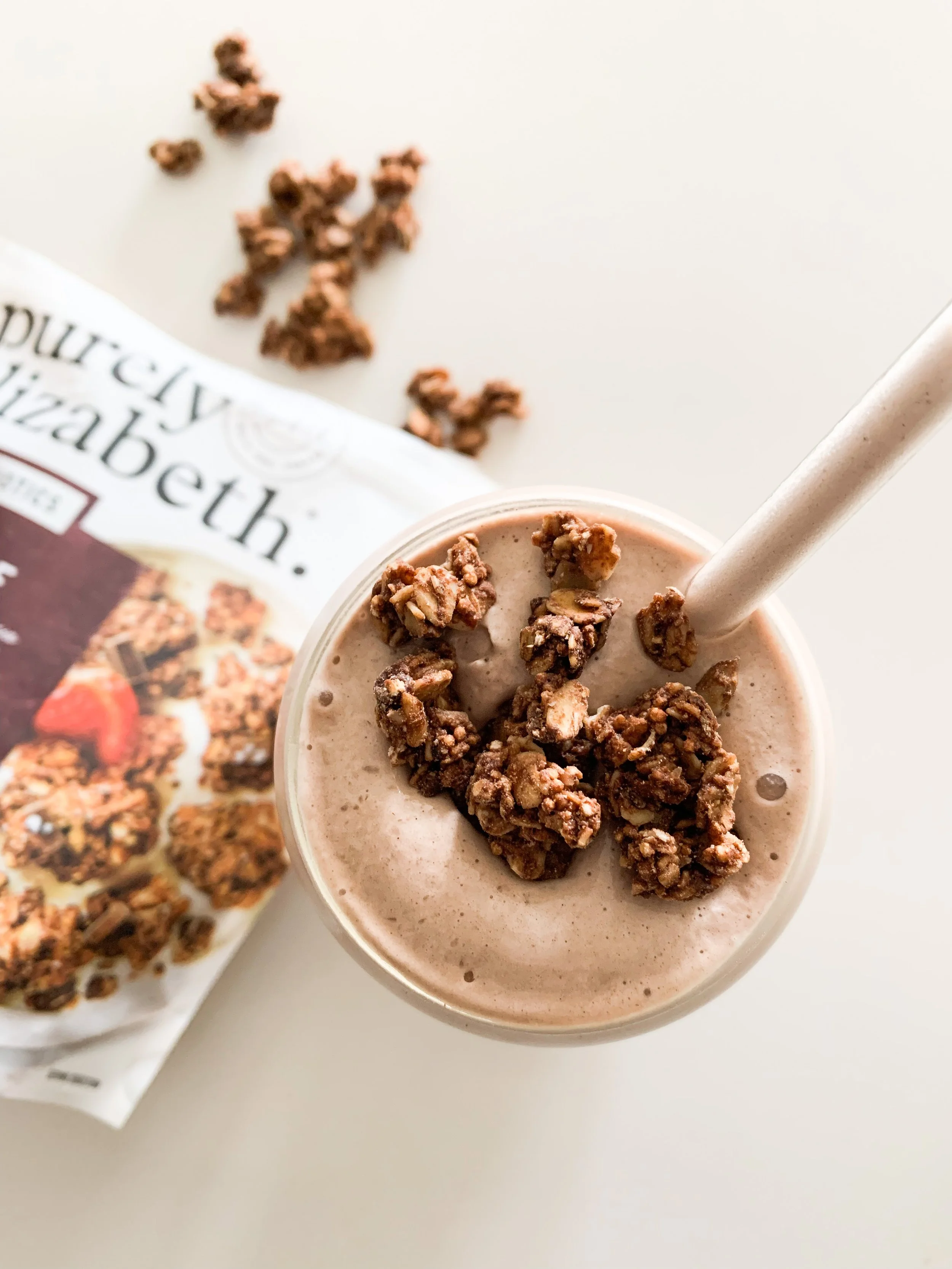 Salted Chocolate Protein Shake