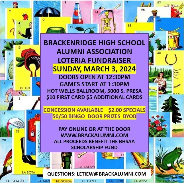 Loteria Scholarship Fundraiser