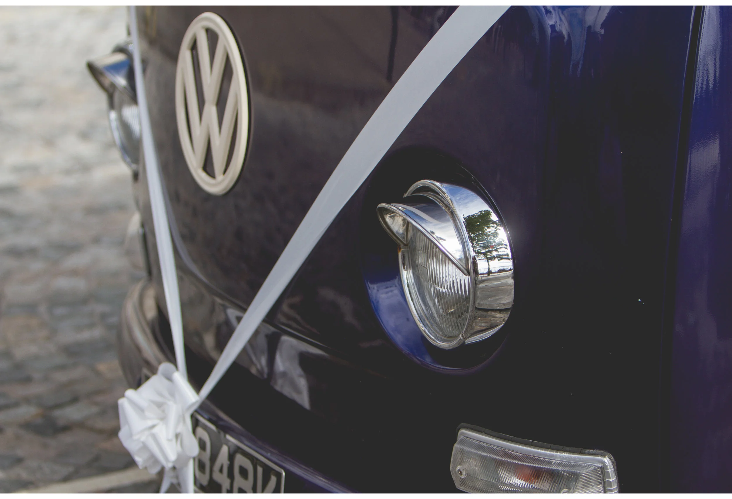 Vw wedding bus car