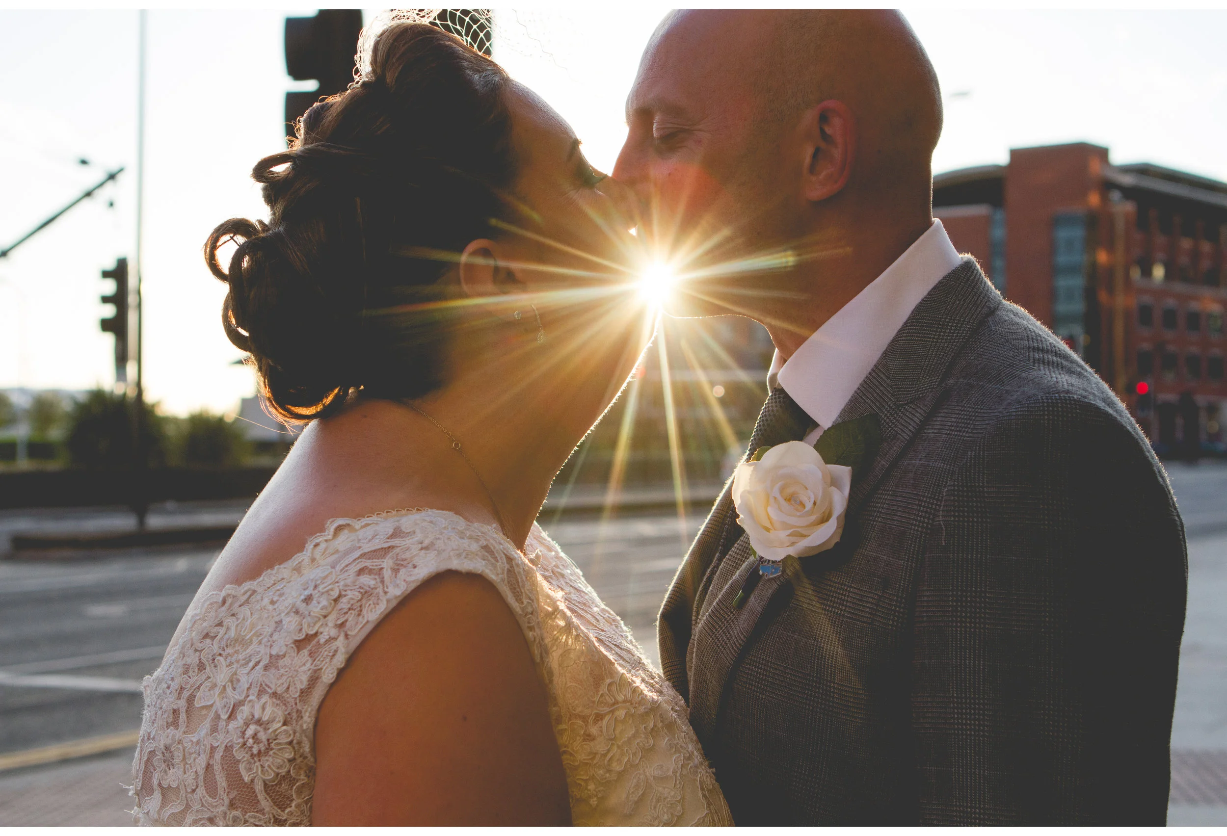 Liverpool sunset kiss